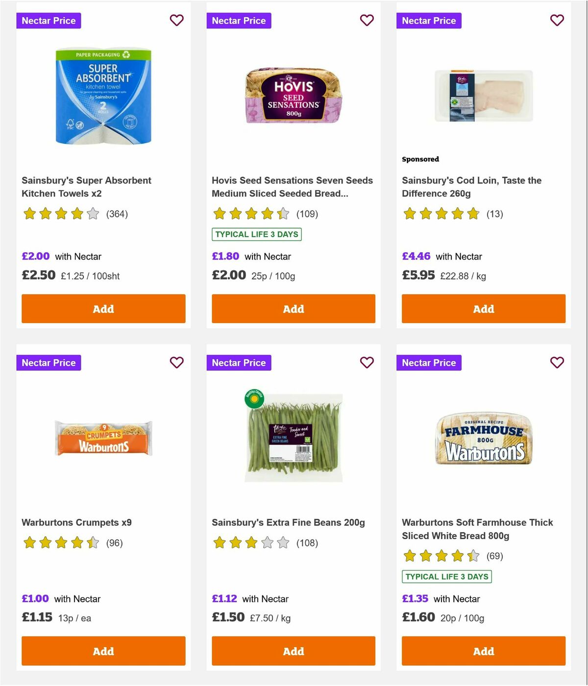 Sainsbury's Offers from 26 September