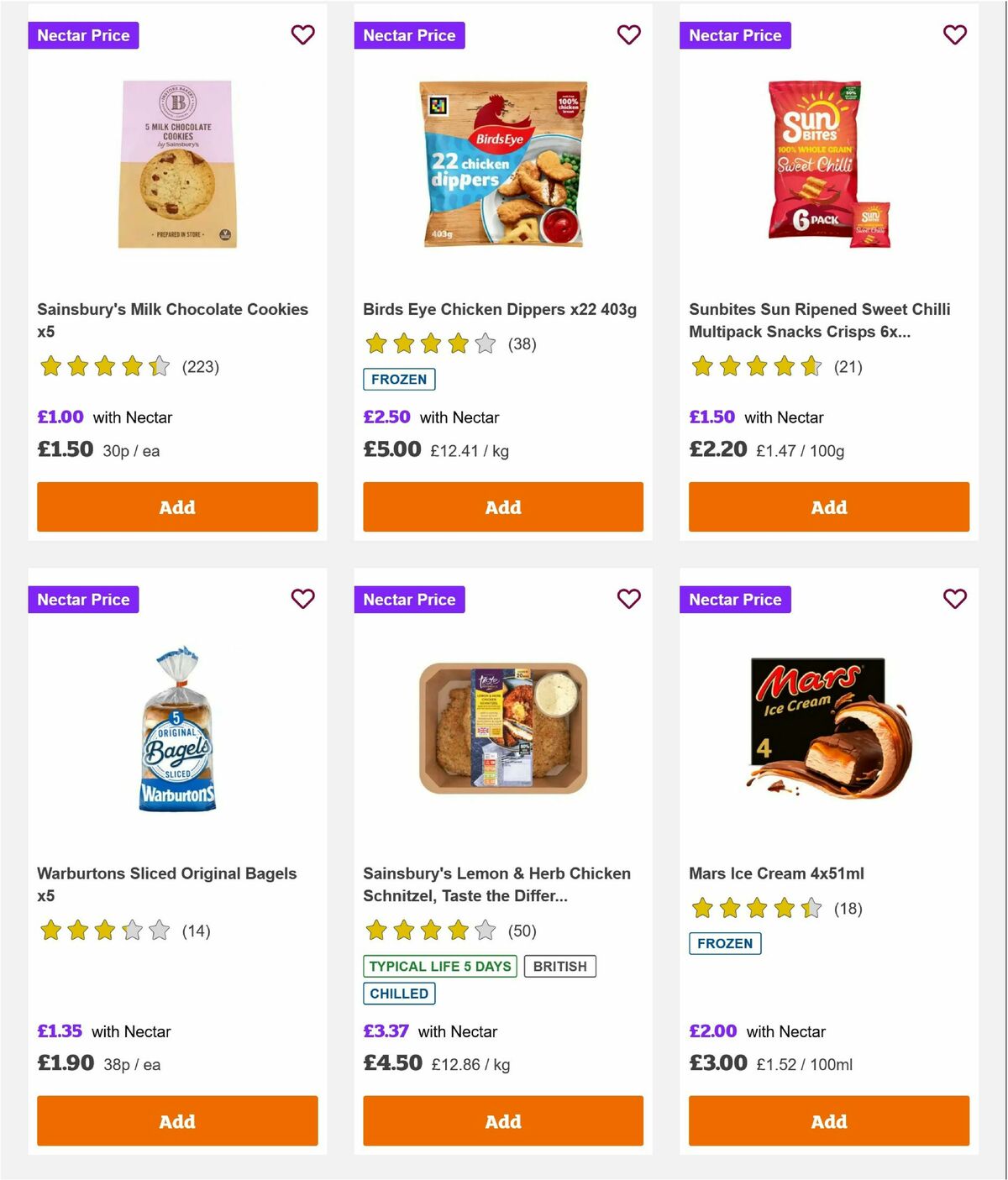 Sainsbury's Offers from 26 September