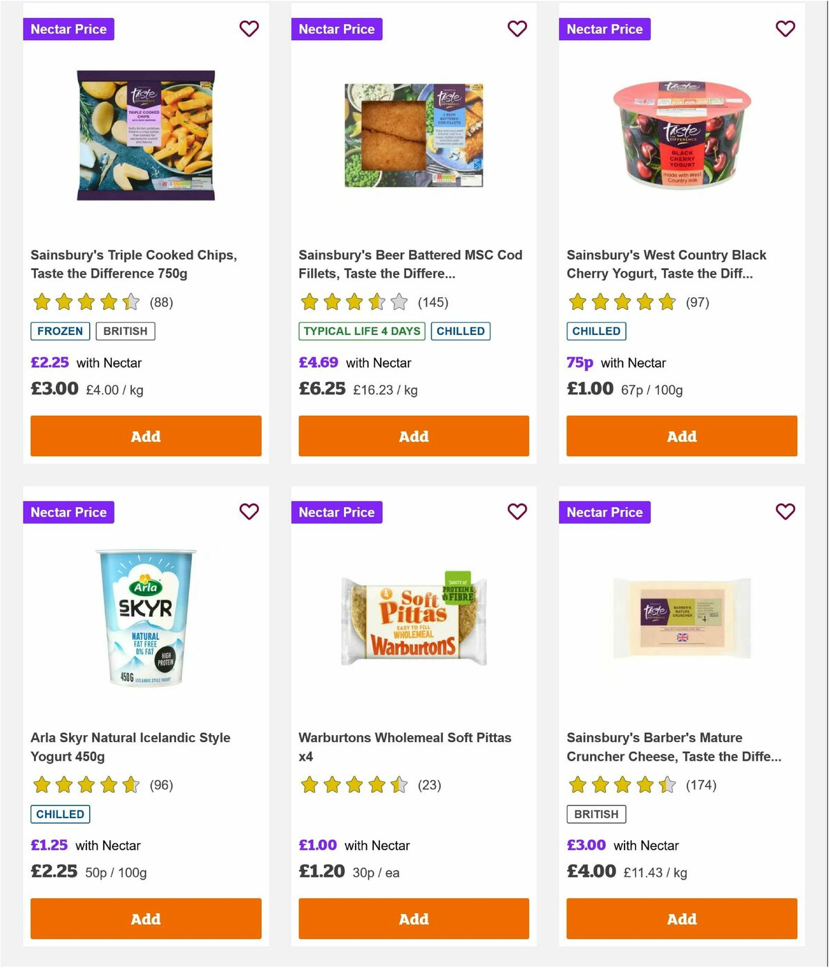 Sainsbury's Offers from 26 September