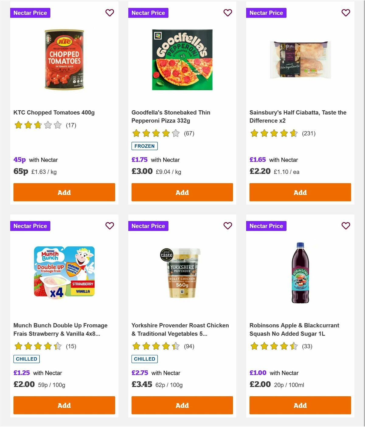 Sainsbury's Offers from 26 September