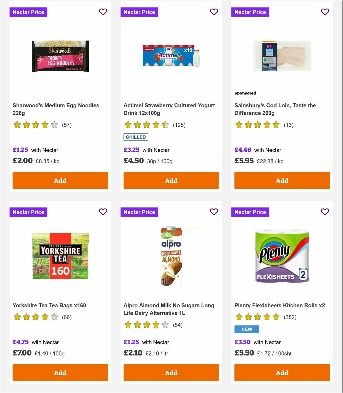 Sainsbury's Offers from 26 September