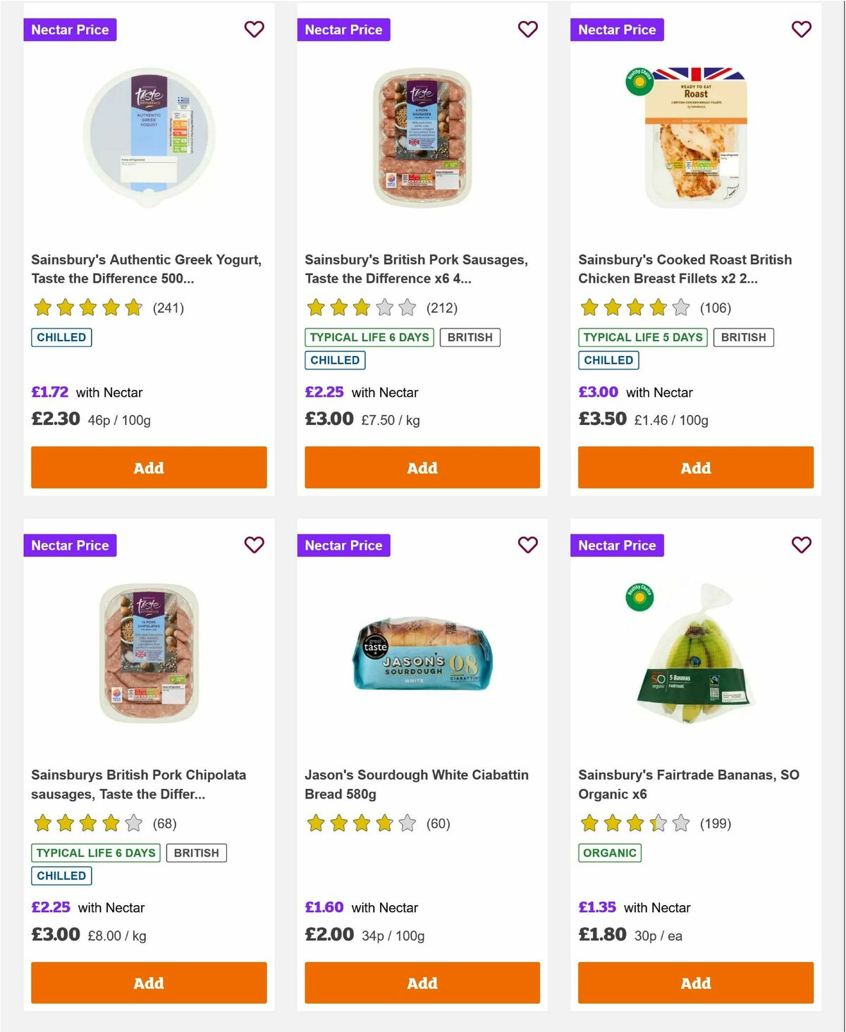 Sainsbury's Offers from 26 September