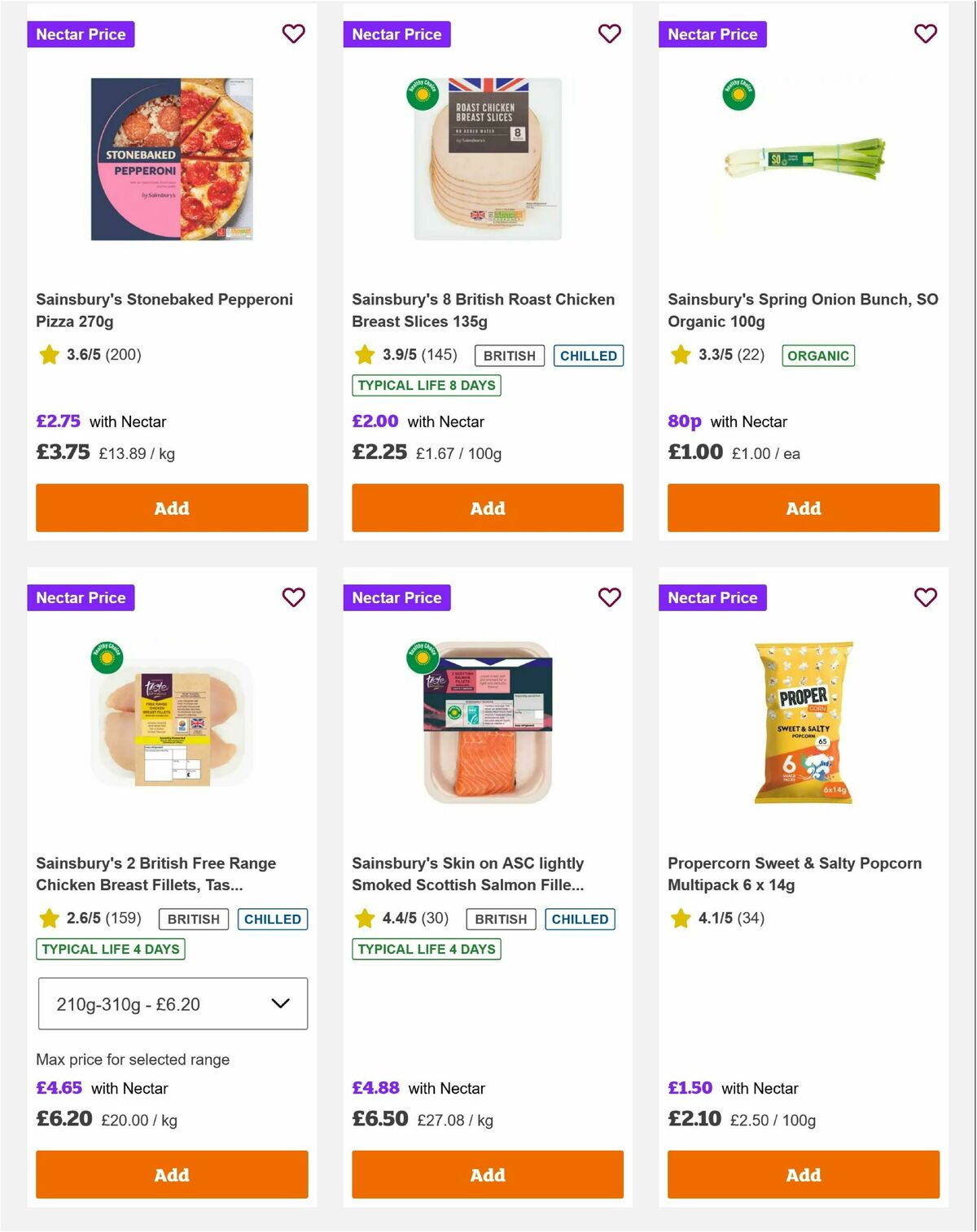 Sainsbury's Offers from 3 October
