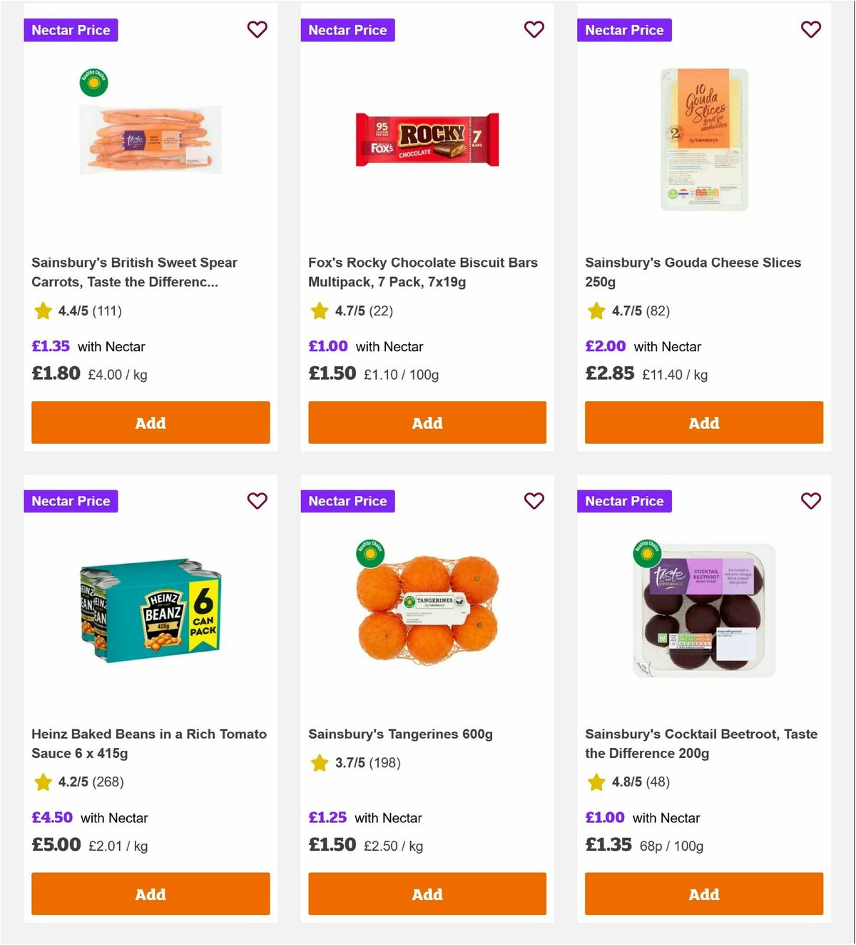 Sainsbury's Offers from 3 October