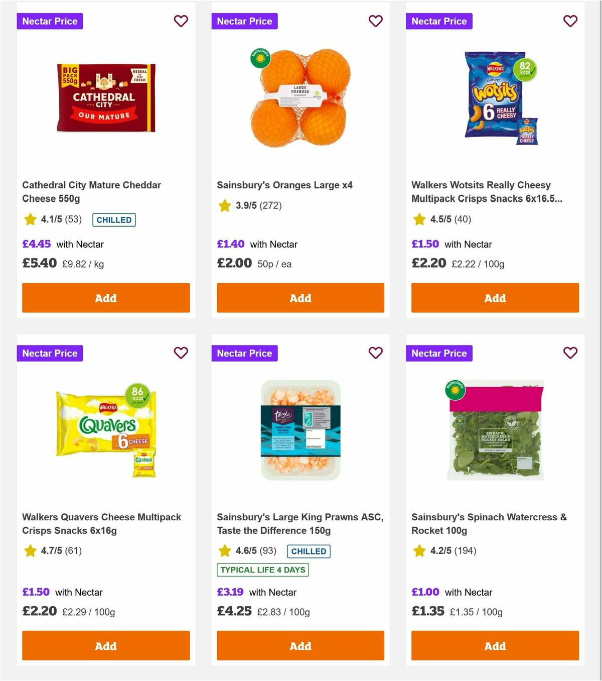 Sainsbury's Offers from 3 October