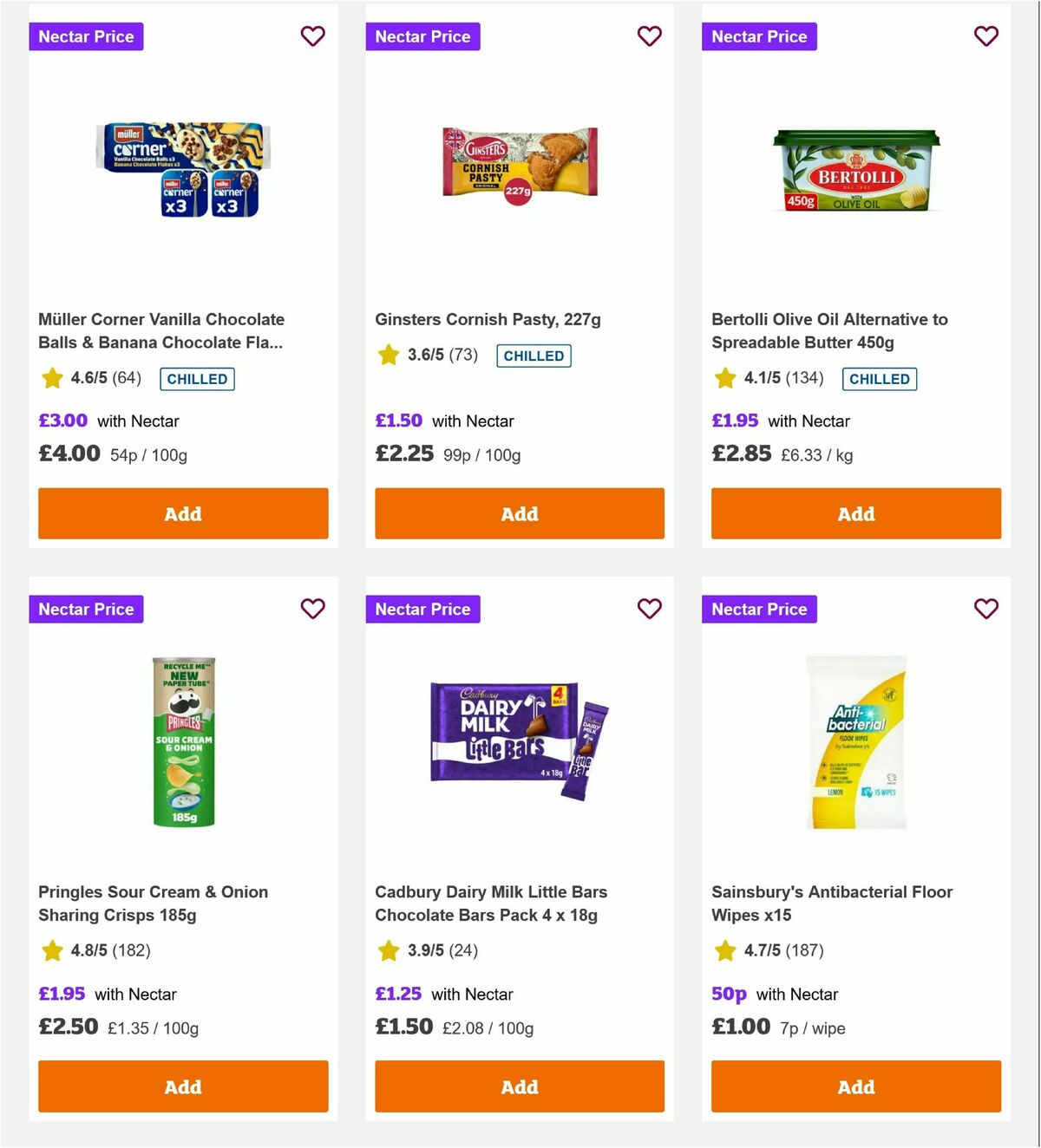 Sainsbury's Offers from 3 October