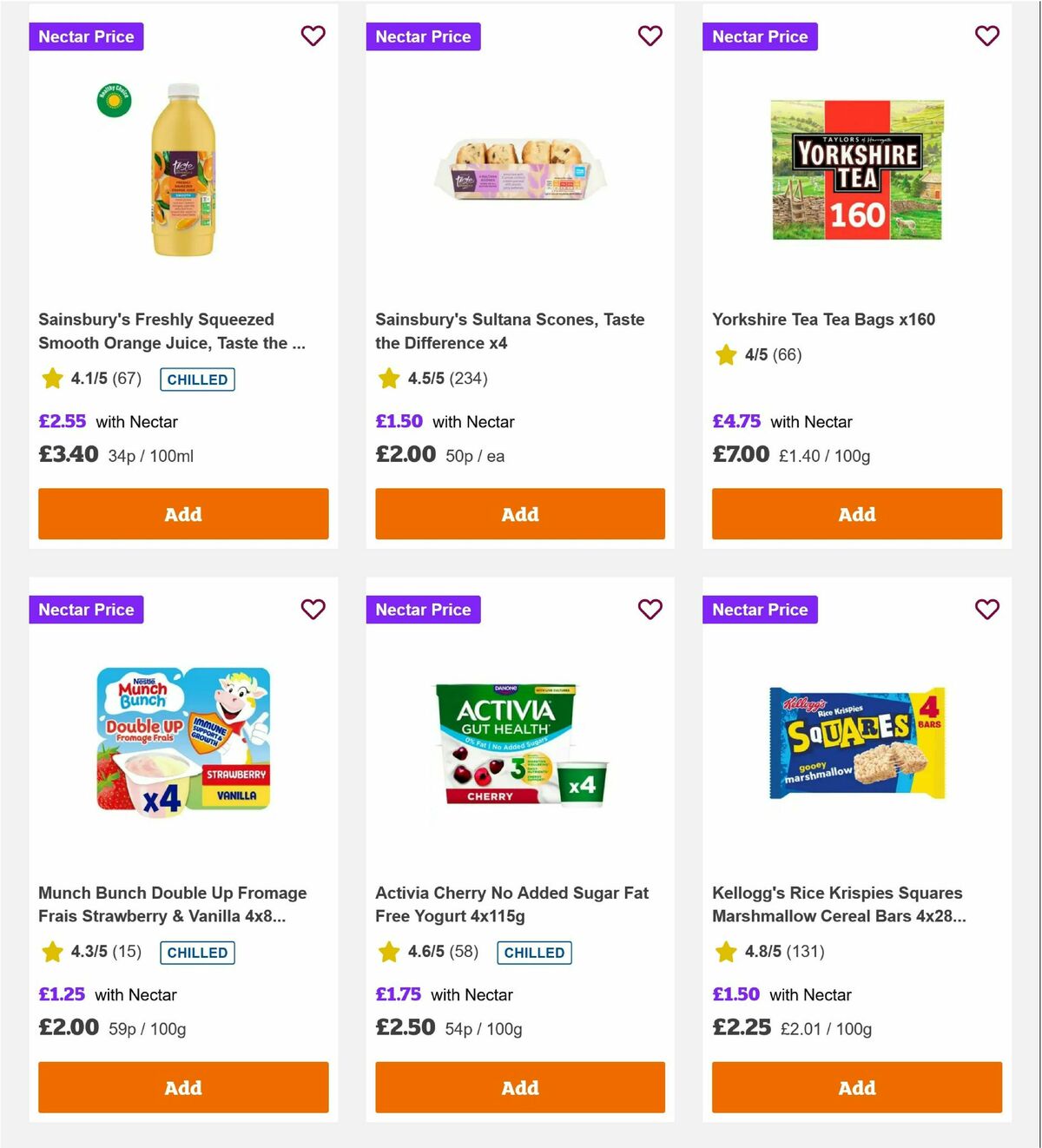 Sainsbury's Offers from 3 October