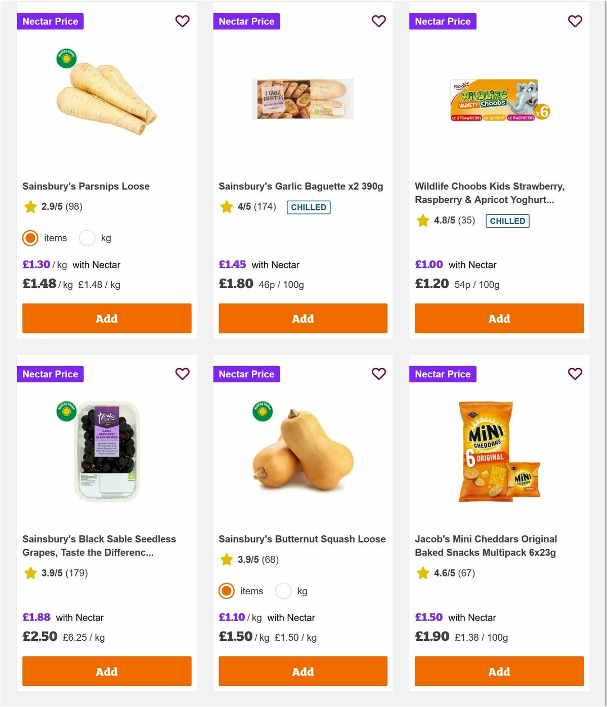Sainsbury's Offers from 3 October