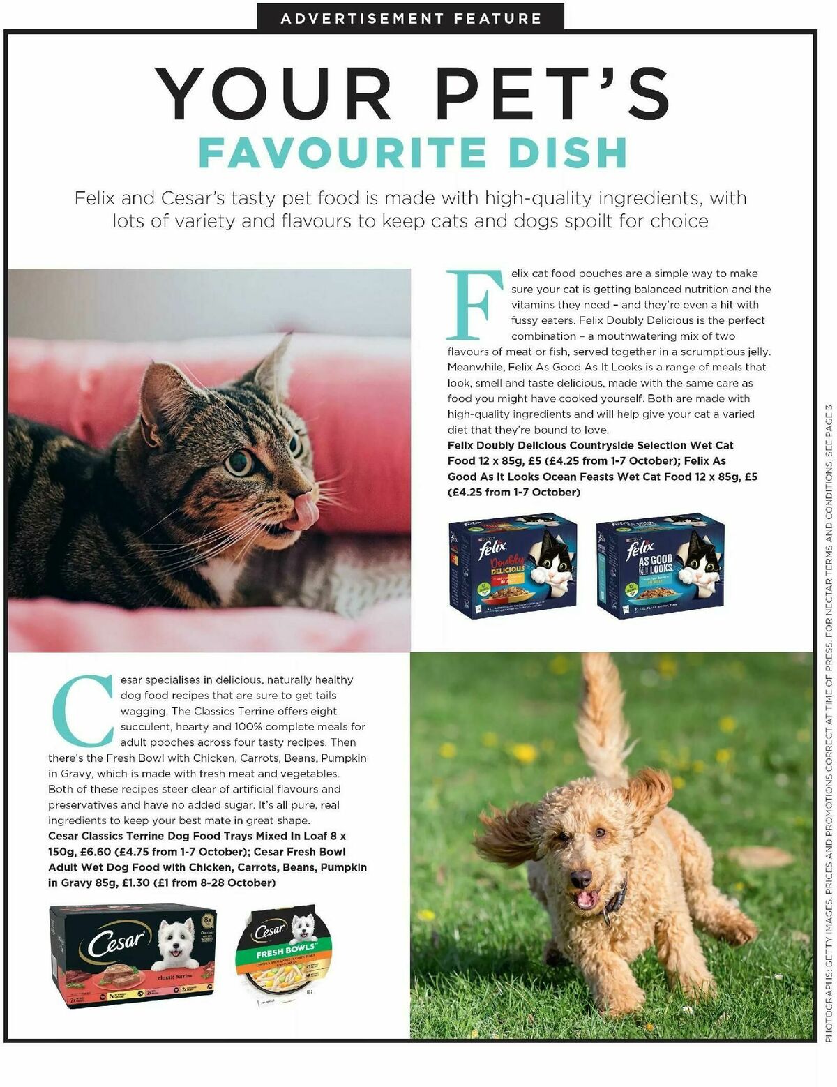 Sainsbury's Magazine October Offers from 1 October