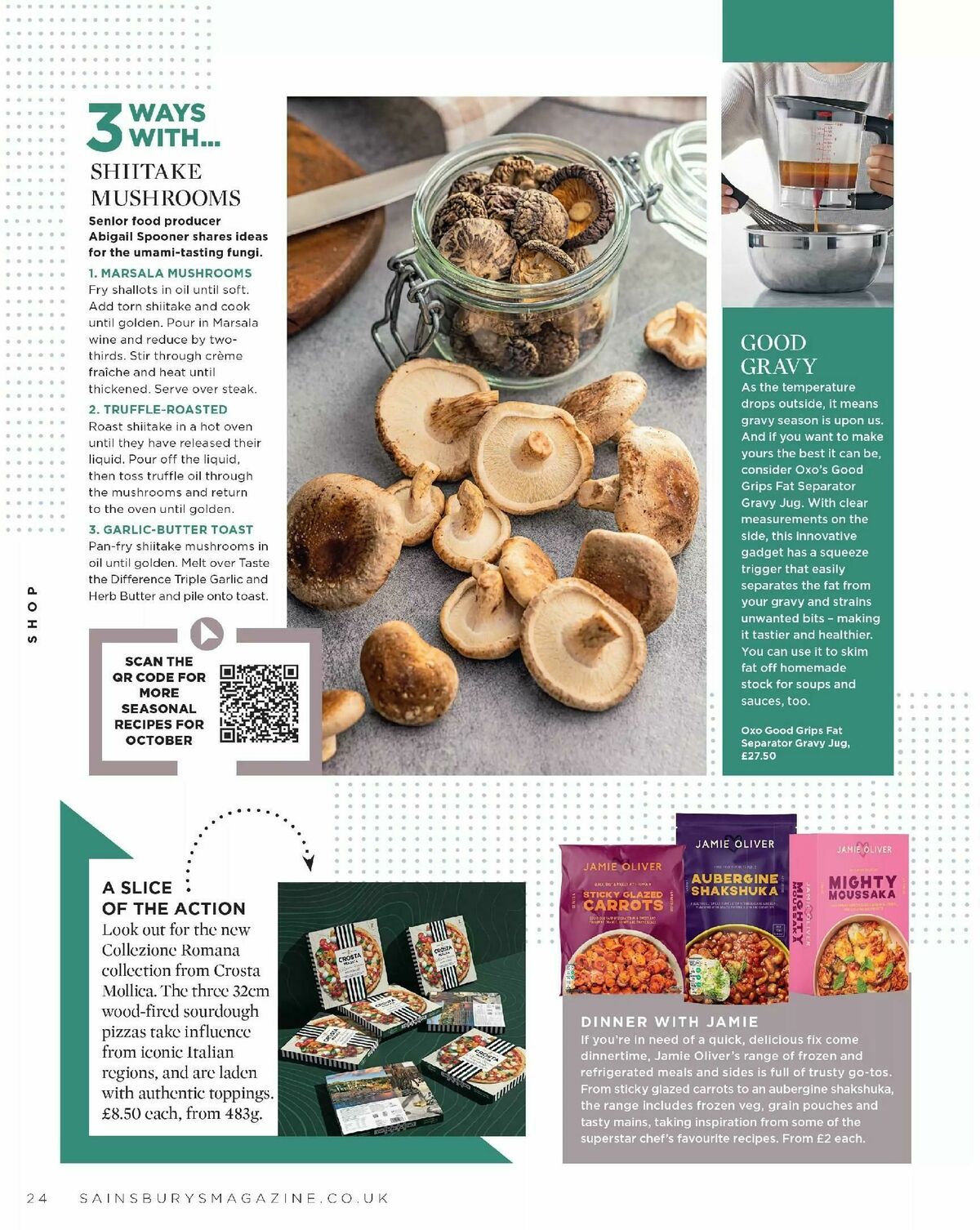 Sainsbury's Magazine October Offers from 1 October