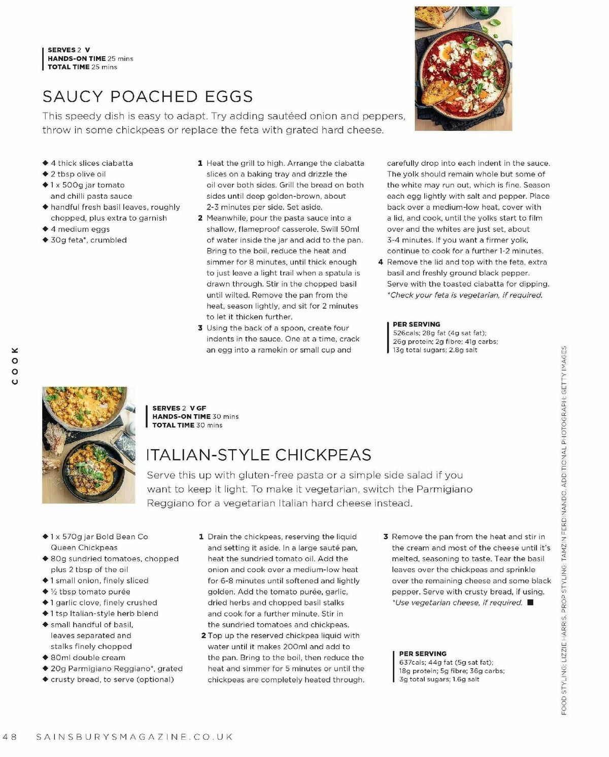 Sainsbury's Magazine October Offers from 1 October