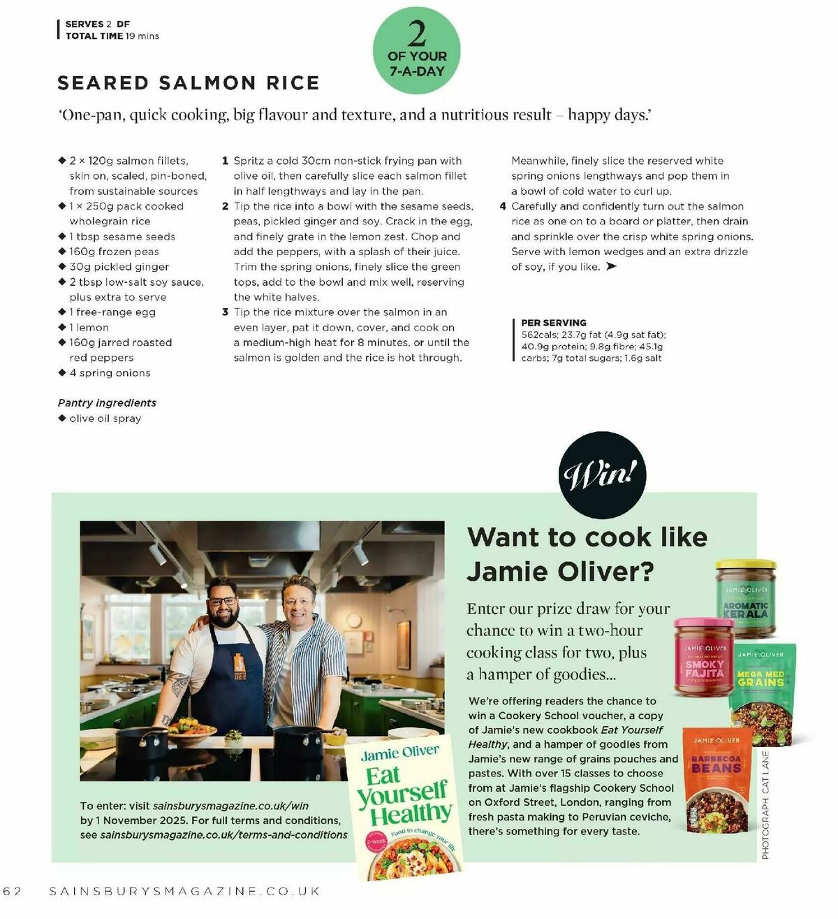 Sainsbury's Magazine October Offers from 1 October