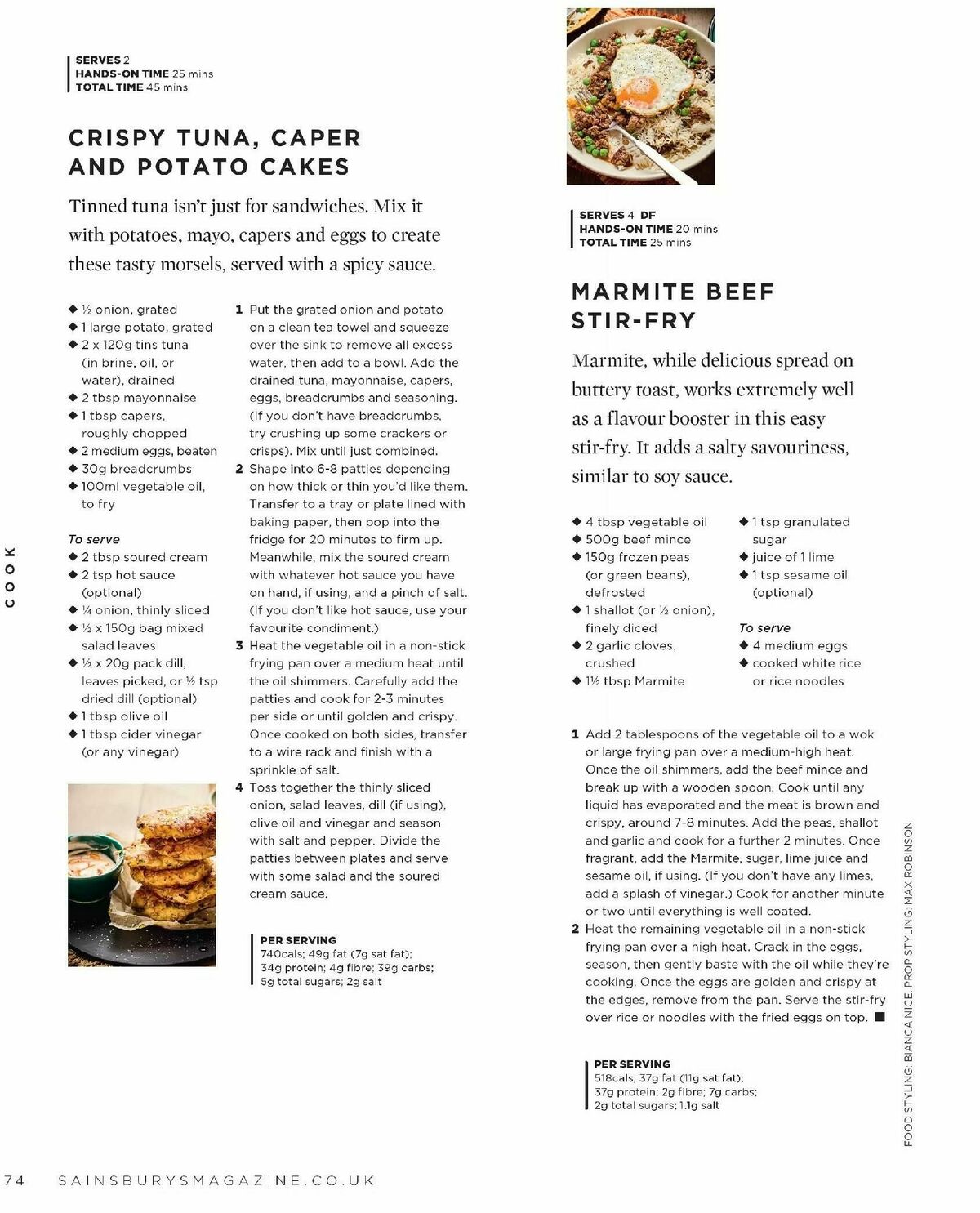 Sainsbury's Magazine October Offers from 1 October