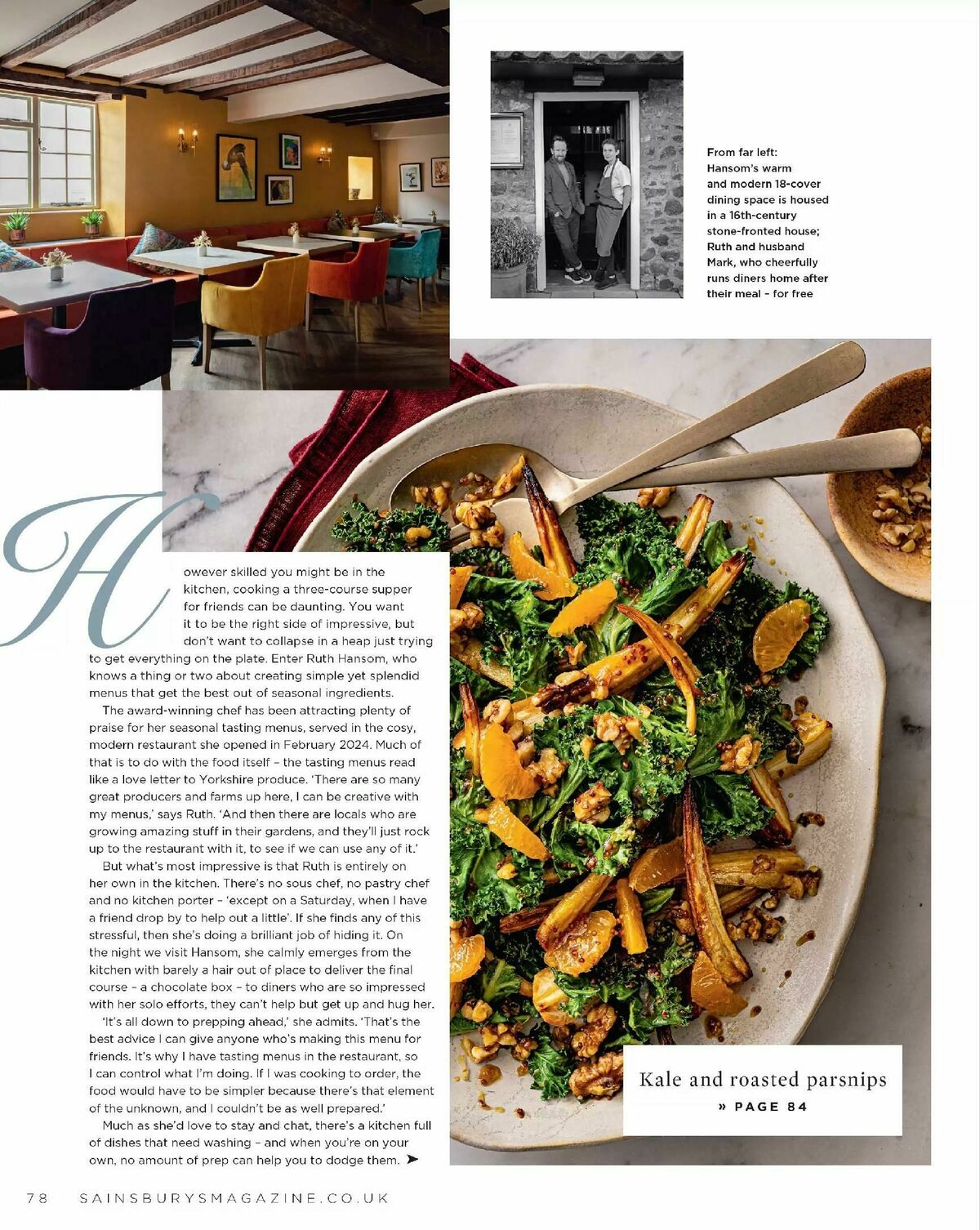 Sainsbury's Magazine October Offers from 1 October