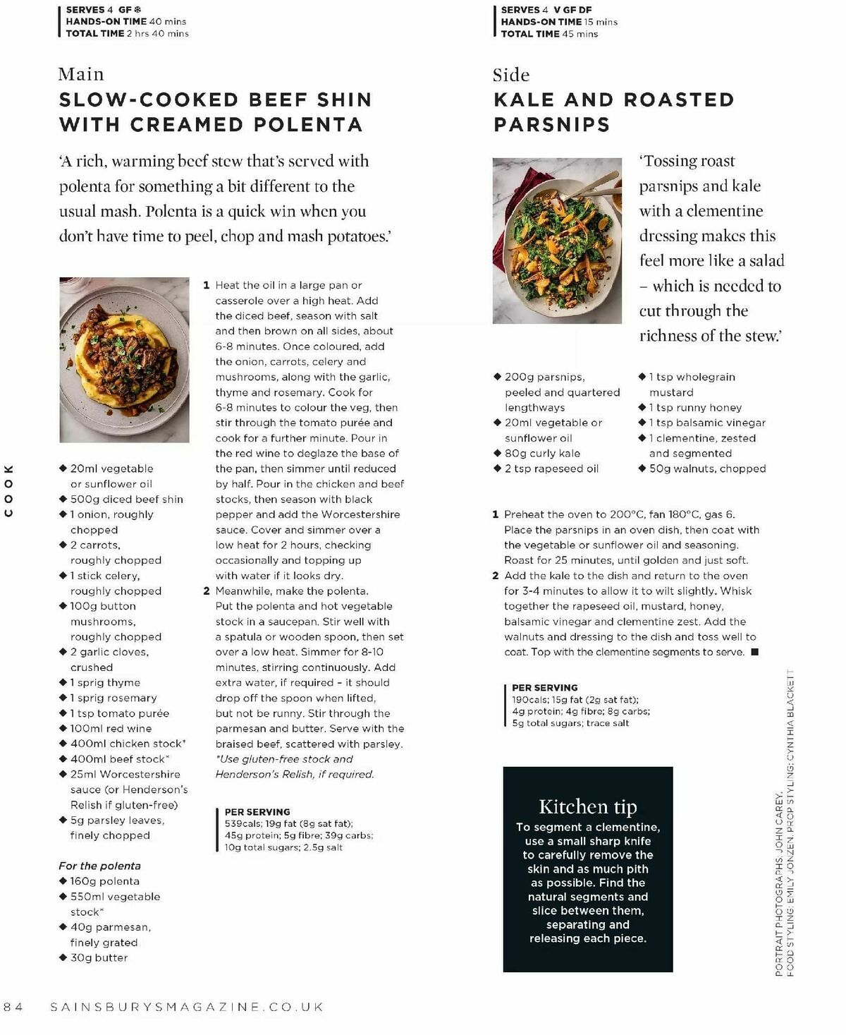 Sainsbury's Magazine October Offers from 1 October