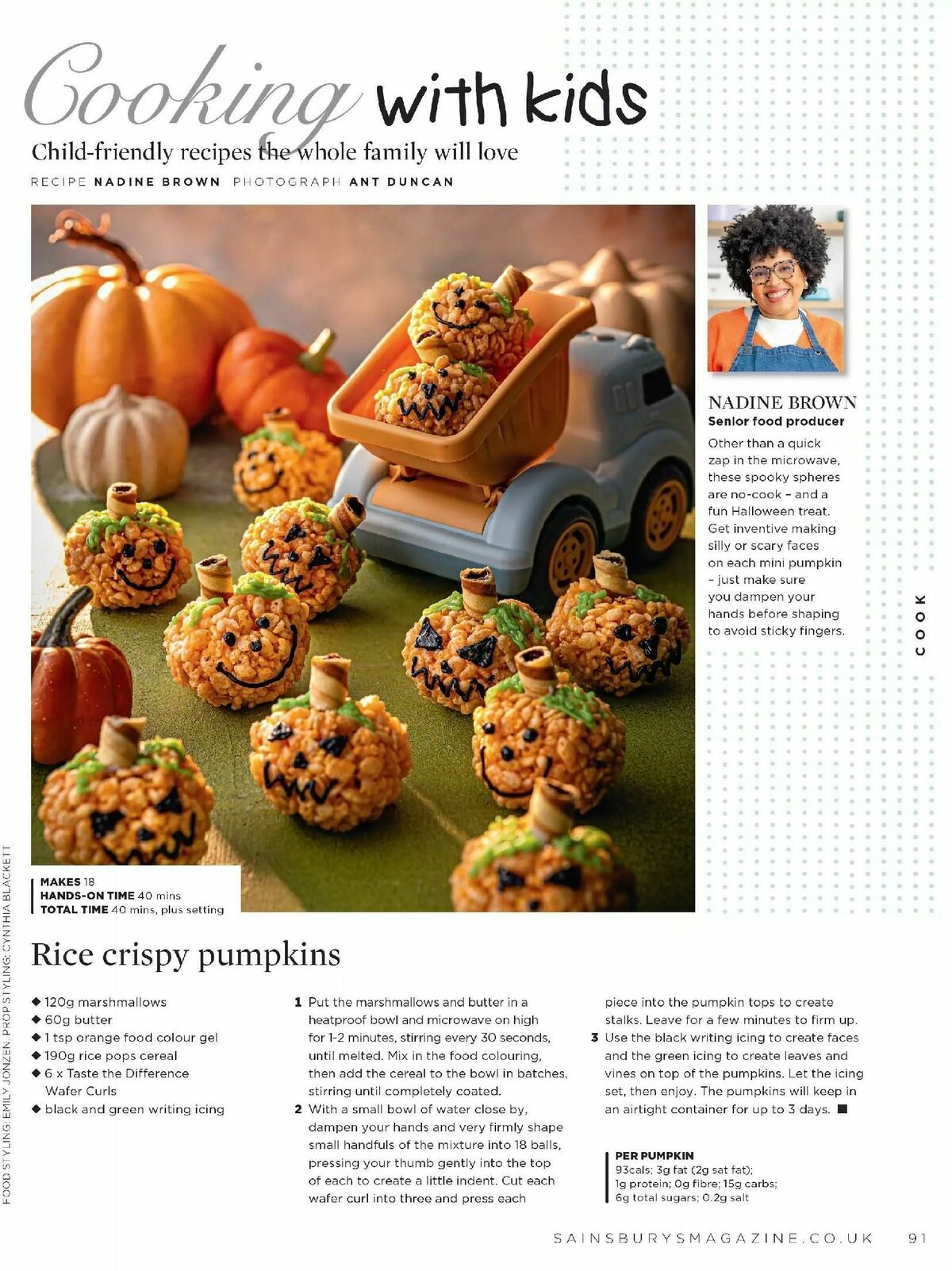 Sainsbury's Magazine October Offers from 1 October