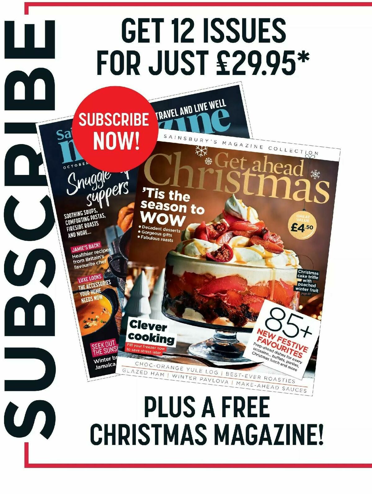 Sainsbury's Magazine October Offers from 1 October
