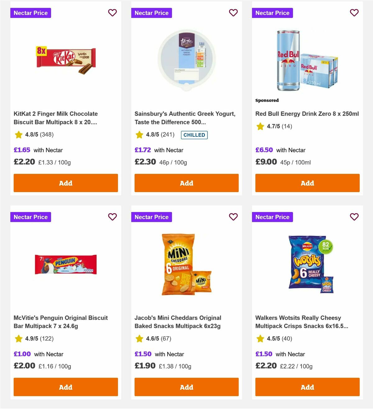 Sainsbury's Offers from 10 October