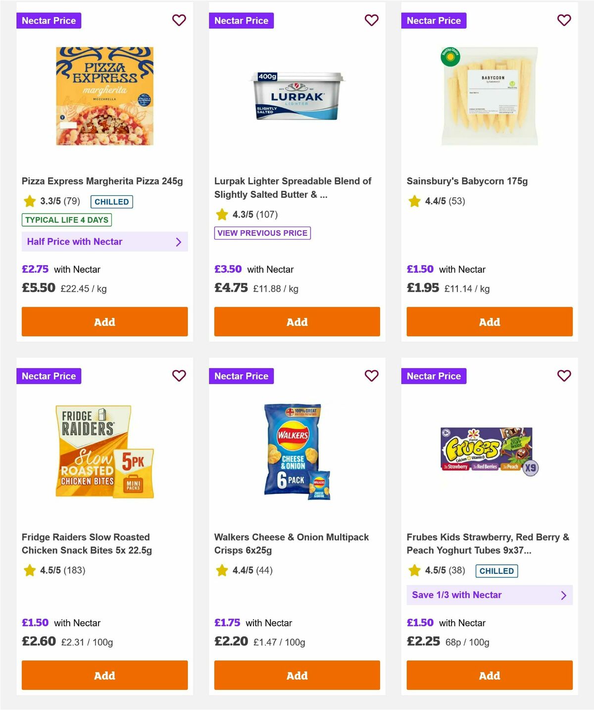 Sainsbury's Offers from 24 October