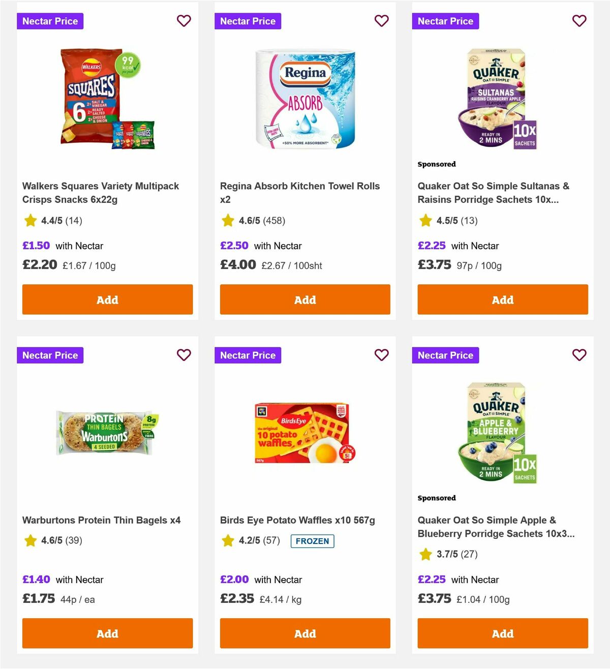 Sainsbury's Offers from 24 October