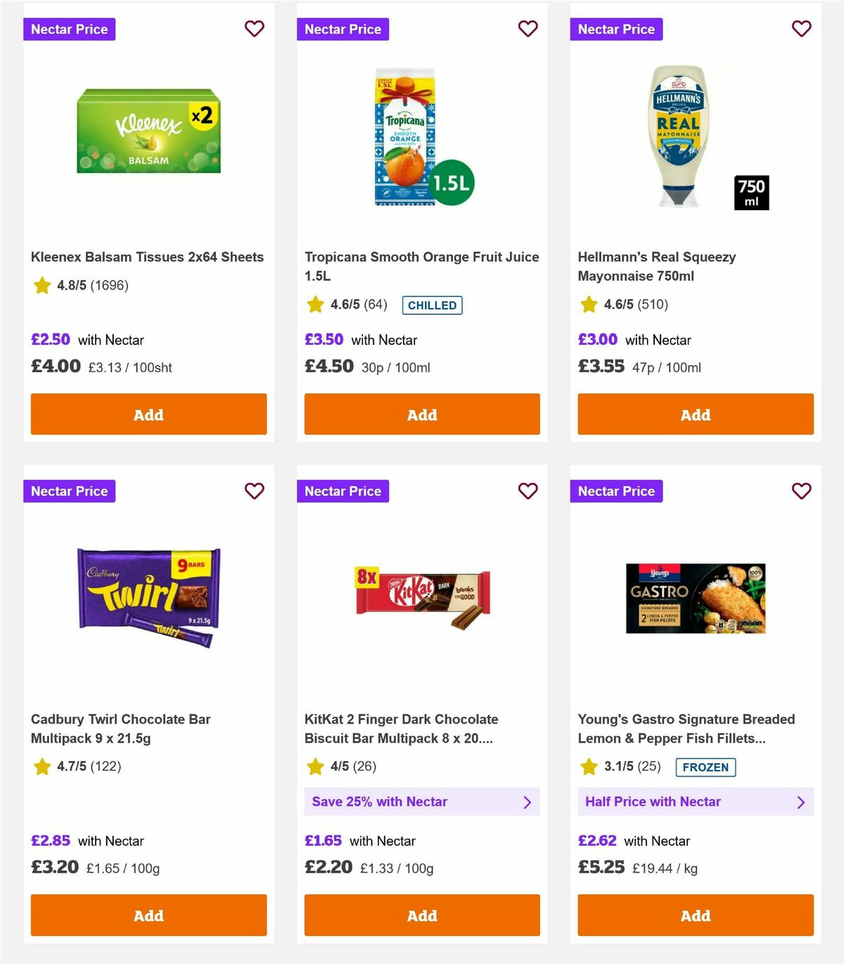 Sainsbury's Offers from 24 October