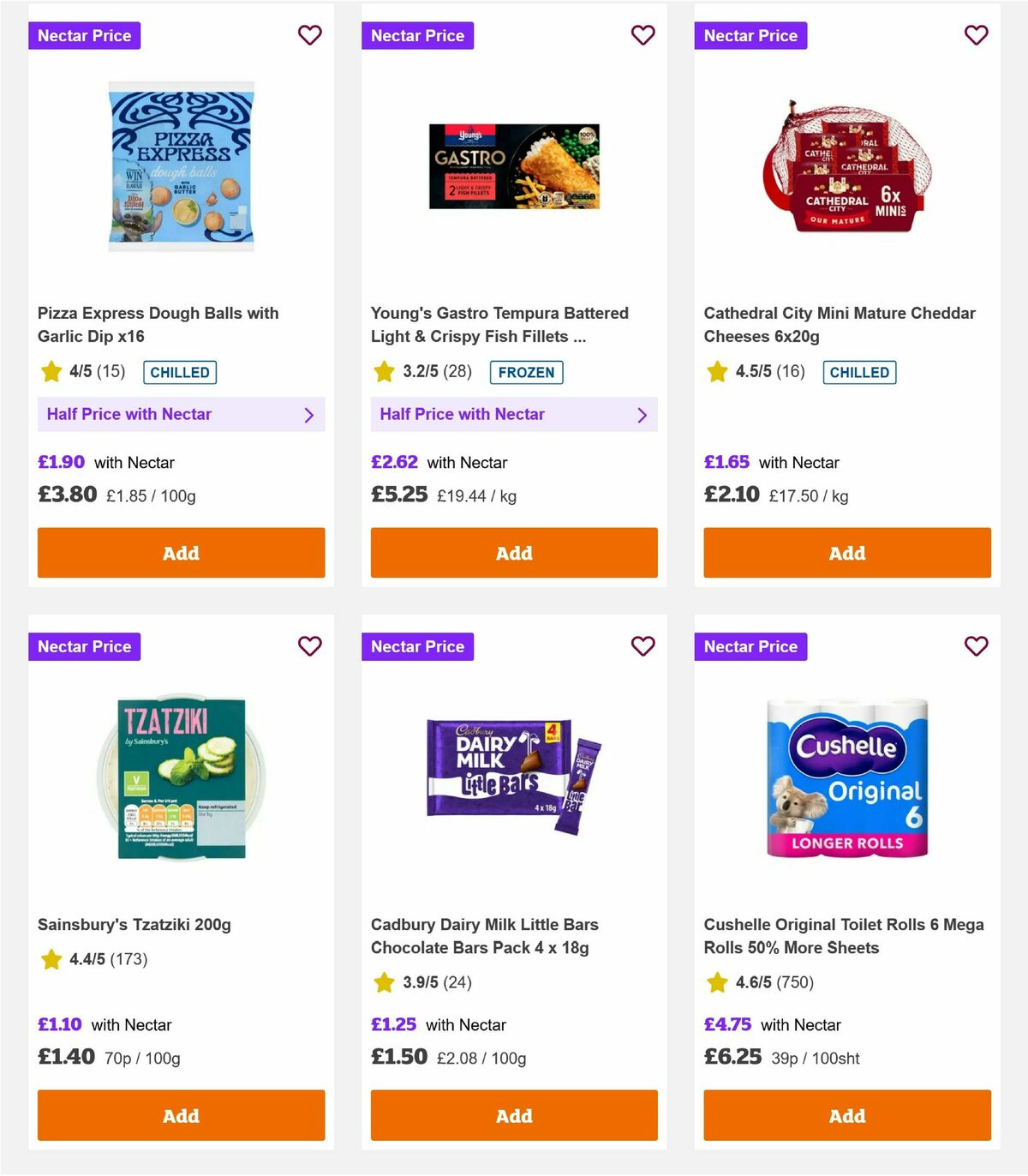 Sainsbury's Offers from 24 October