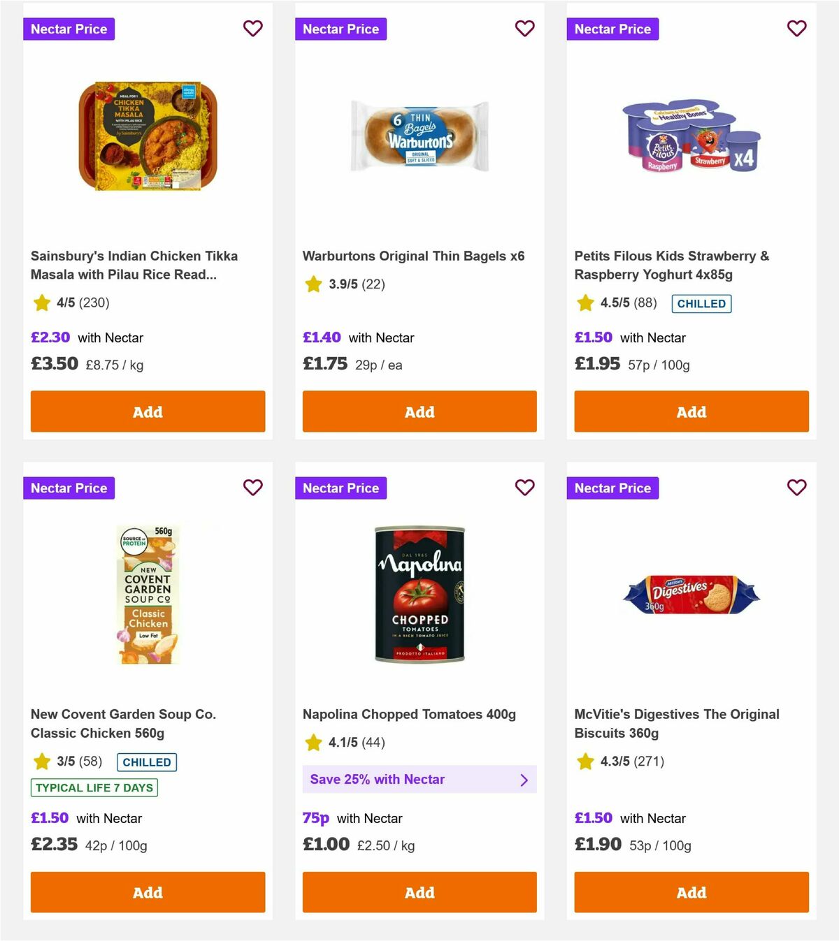 Sainsbury's Offers from 24 October