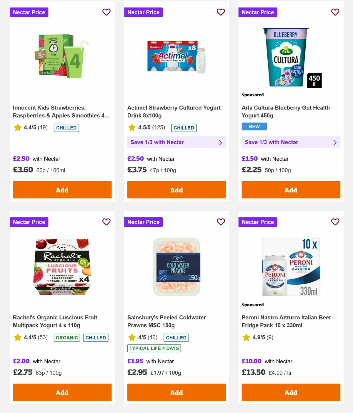 Sainsbury's Offers from 24 October