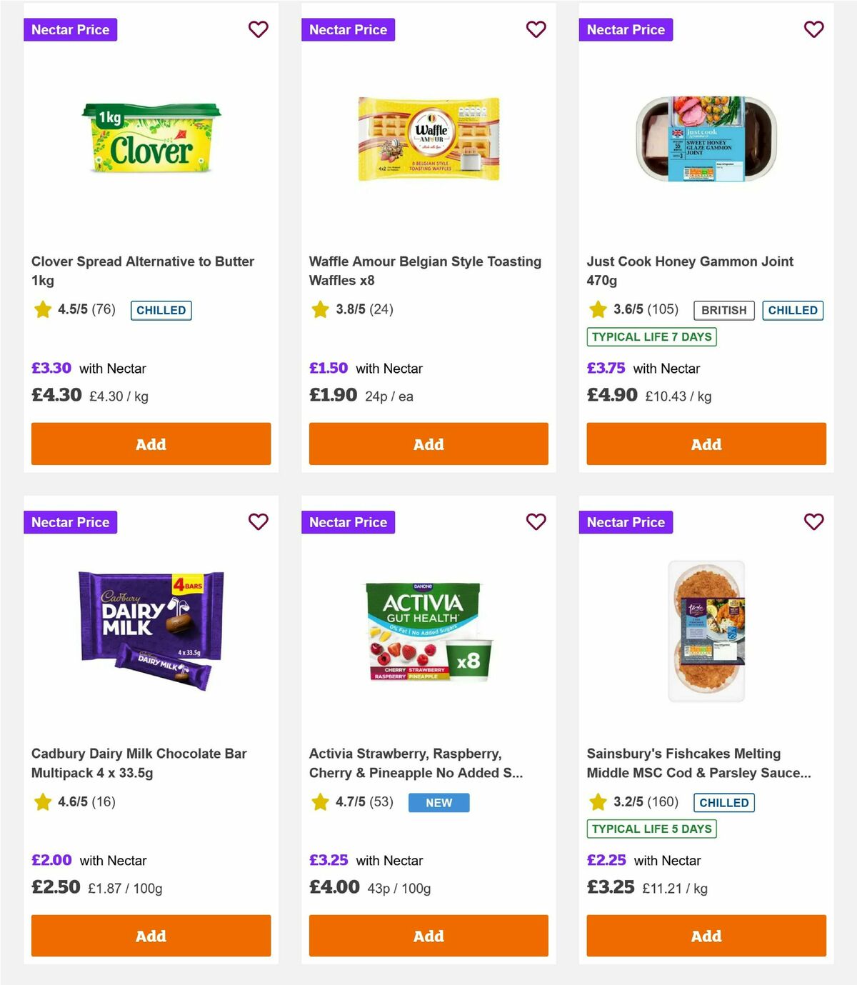 Sainsbury's Offers from 24 October