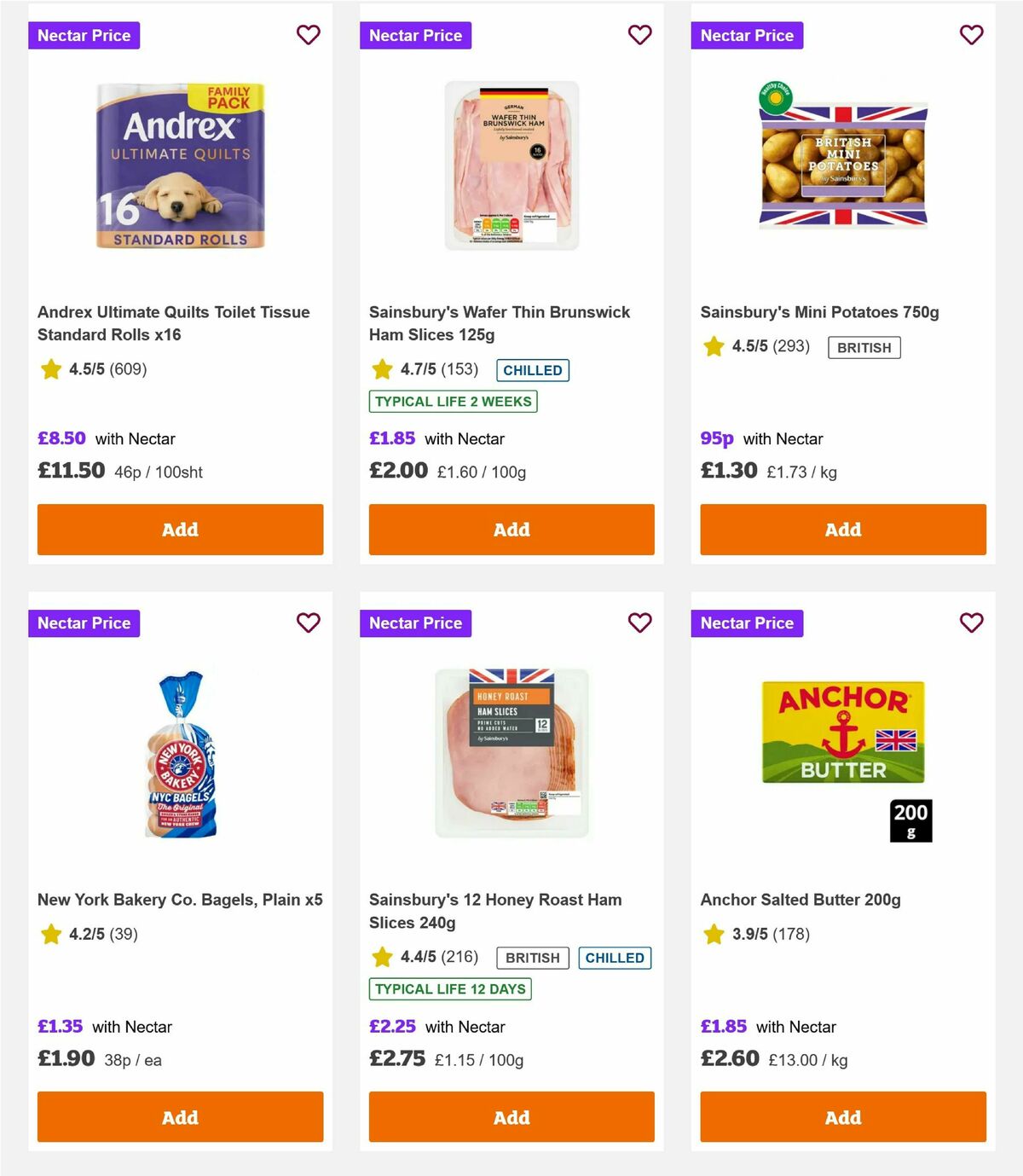 Sainsbury's Offers from 24 October