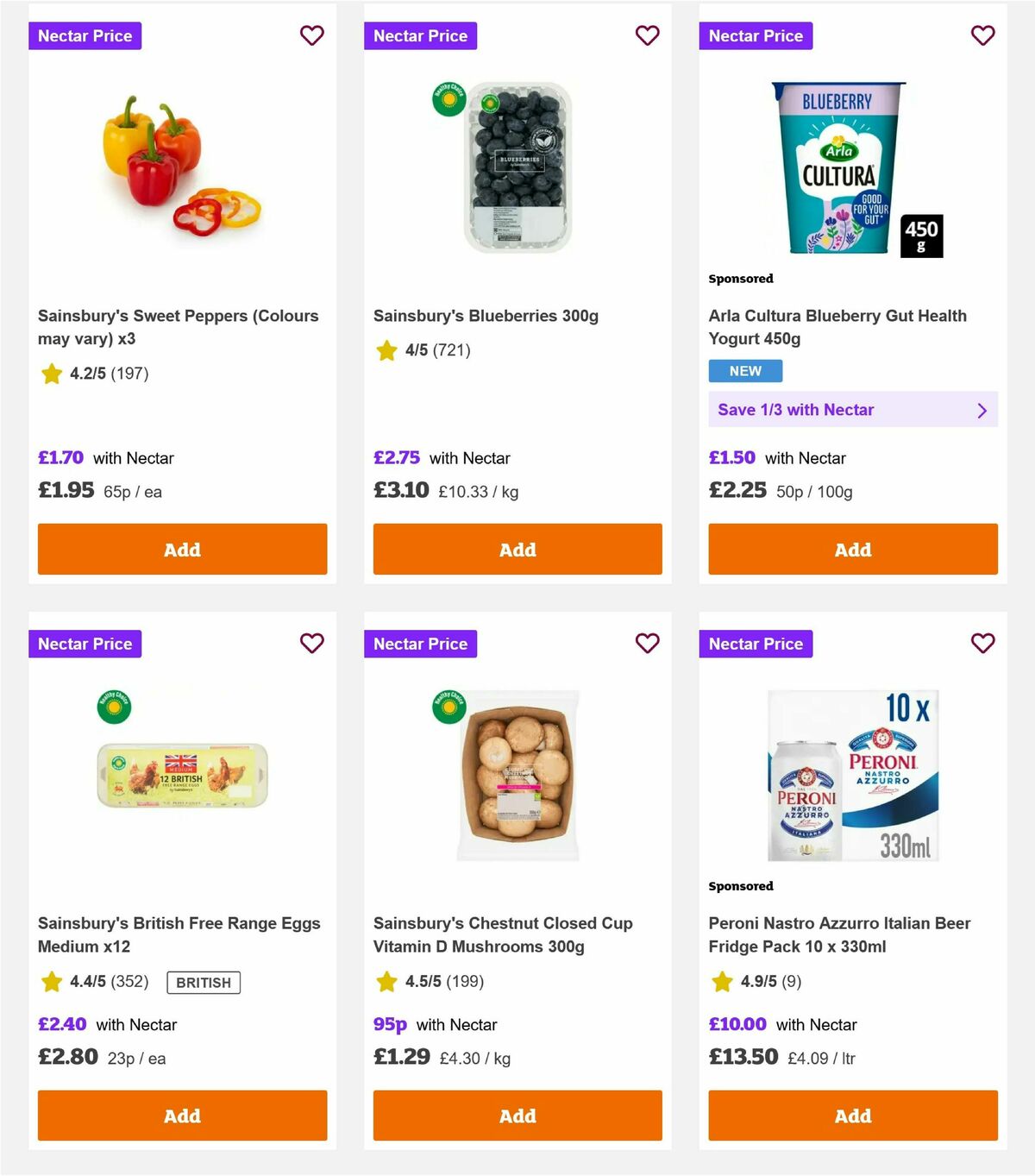 Sainsbury's Offers from 24 October