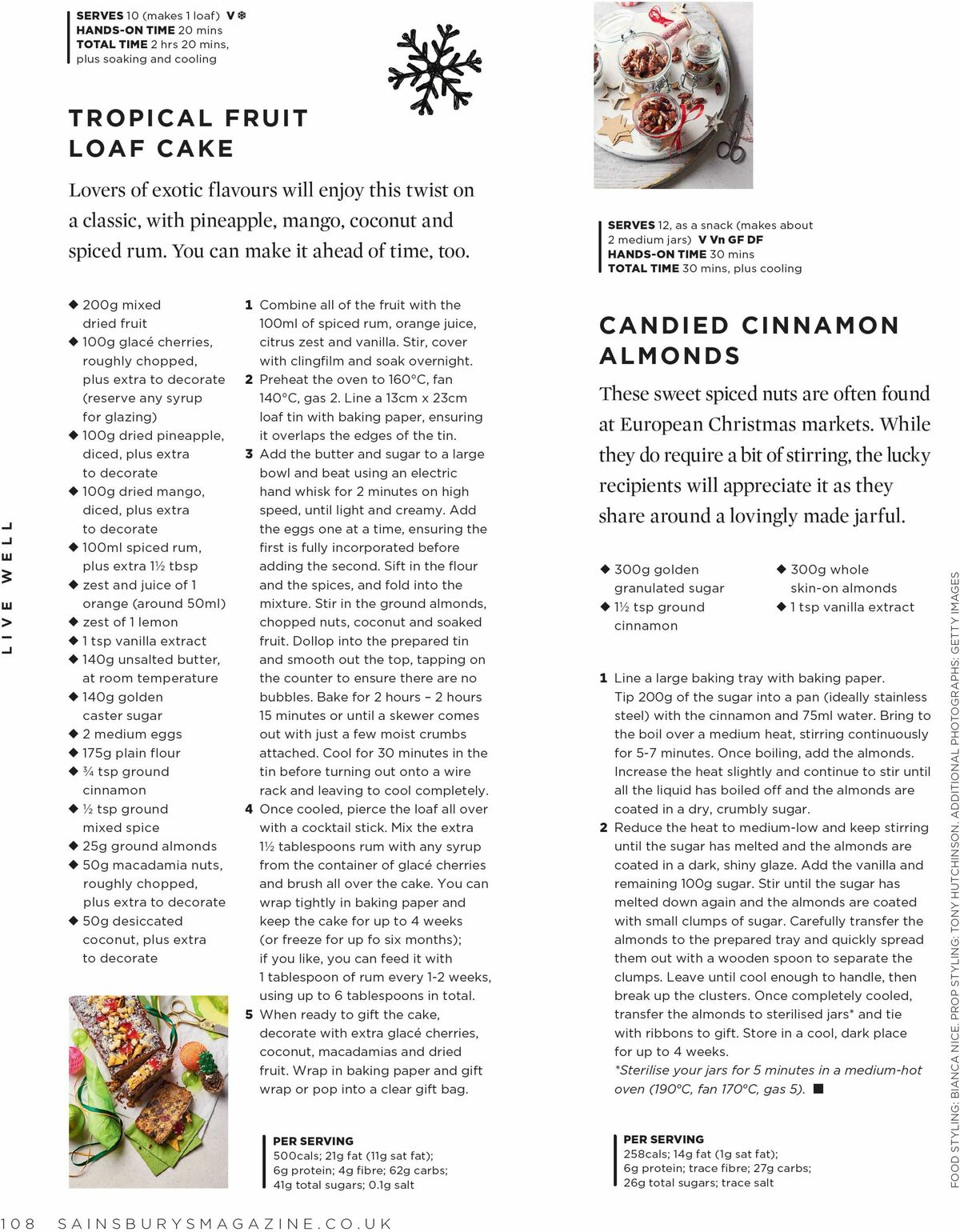 Sainsbury's Magazine November Offers from 1 November