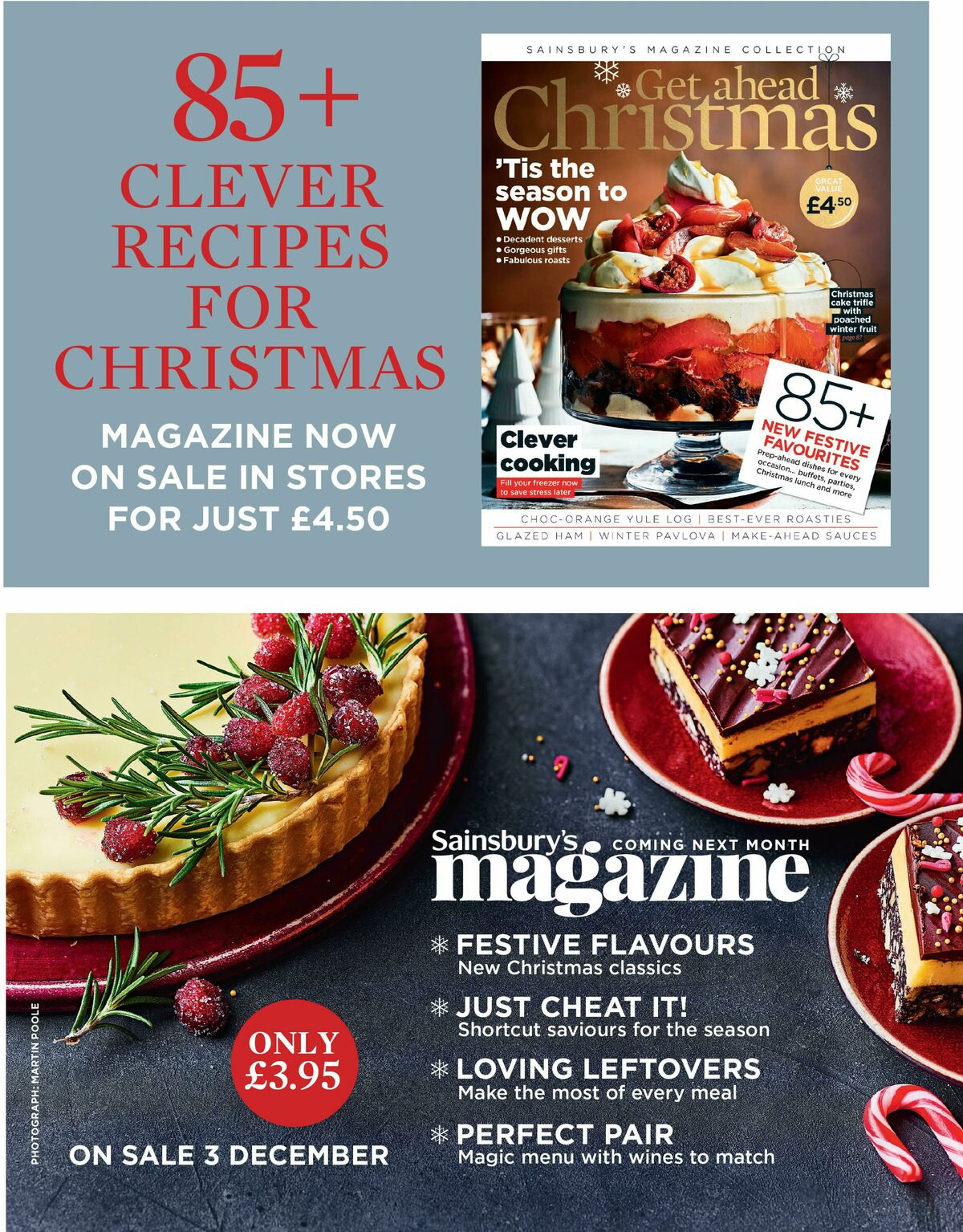Sainsbury's Magazine November Offers from 1 November