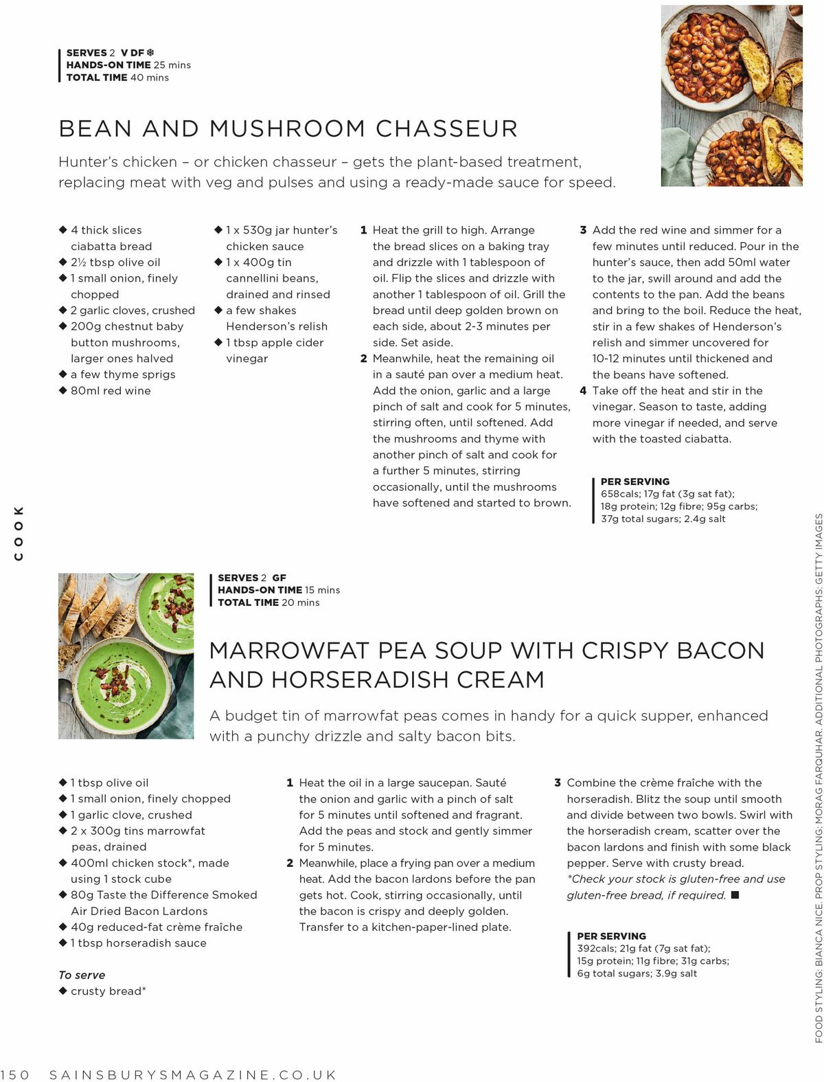 Sainsbury's Magazine November Offers from 1 November