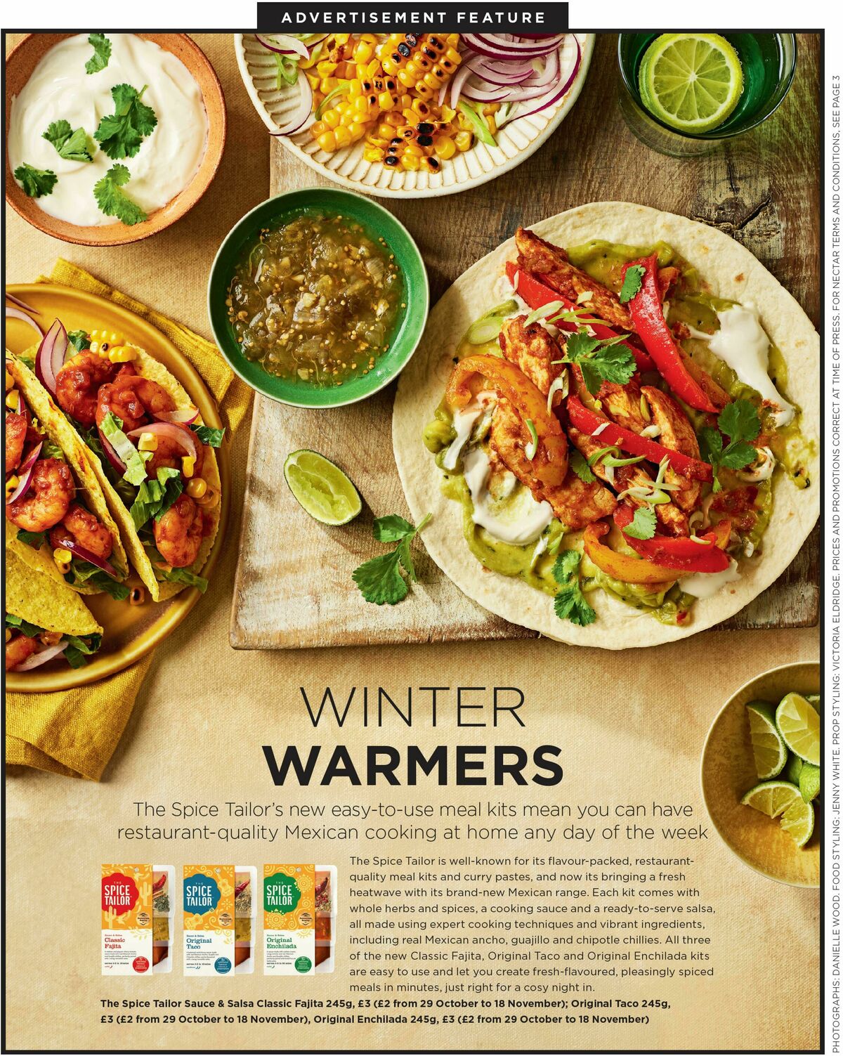 Sainsbury's Magazine November Offers from 1 November