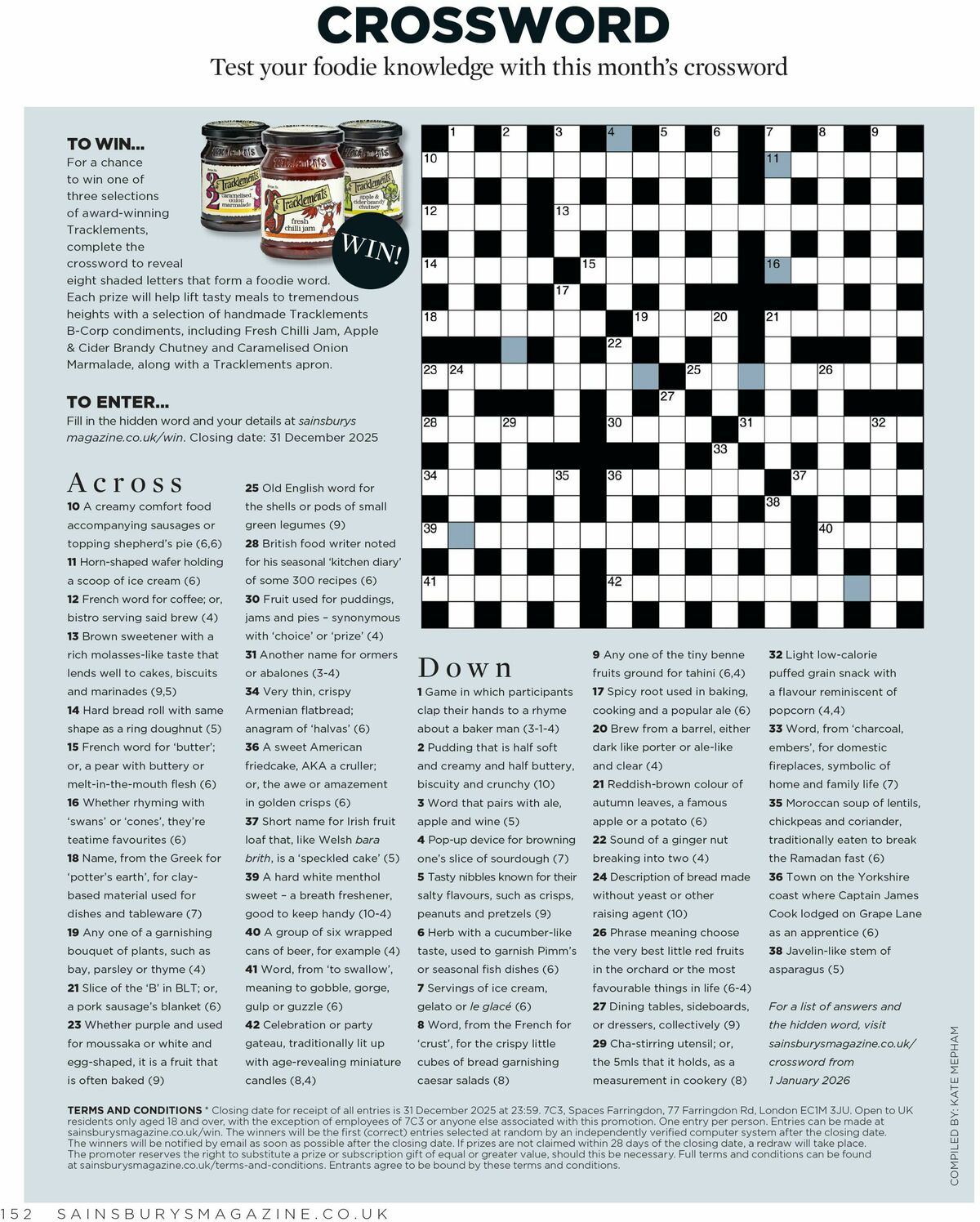 Sainsbury's Magazine November Offers from 1 November