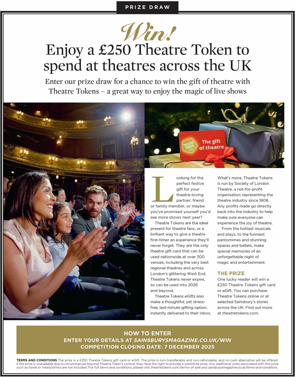 Sainsbury's Magazine November Offers from 1 November