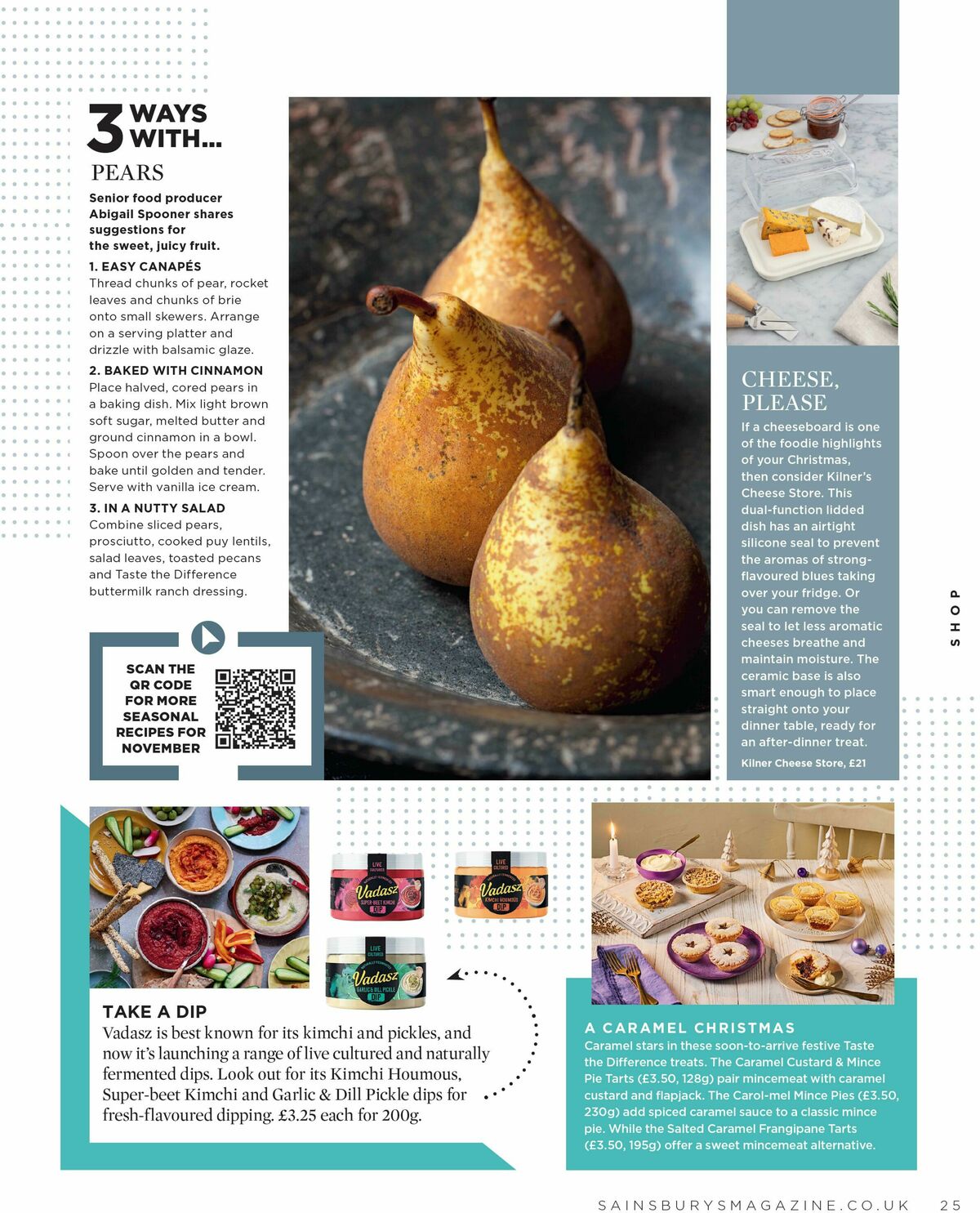 Sainsbury's Magazine November Offers from 1 November