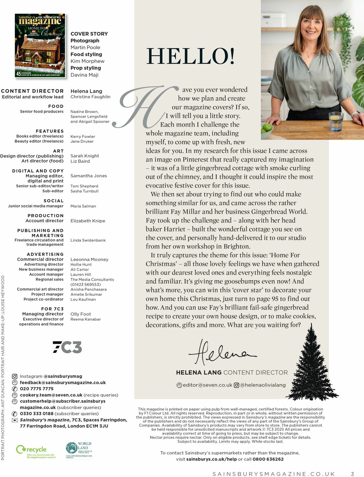 Sainsbury's Magazine November Offers from 1 November