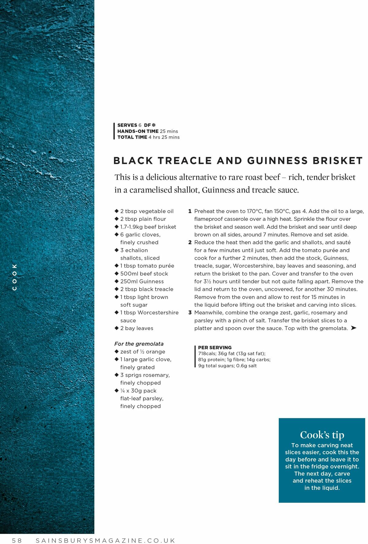 Sainsbury's Magazine November Offers from 1 November