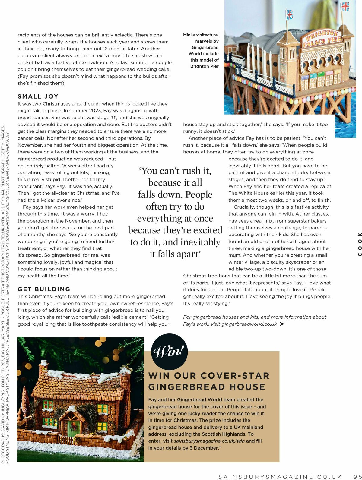 Sainsbury's Magazine November Offers from 1 November