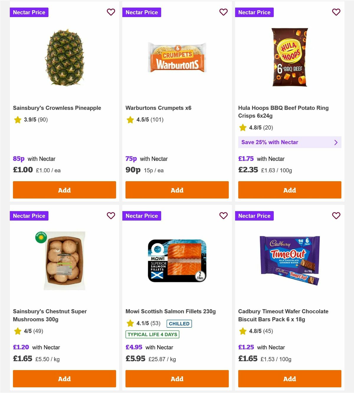 Sainsbury's Offers from 7 November