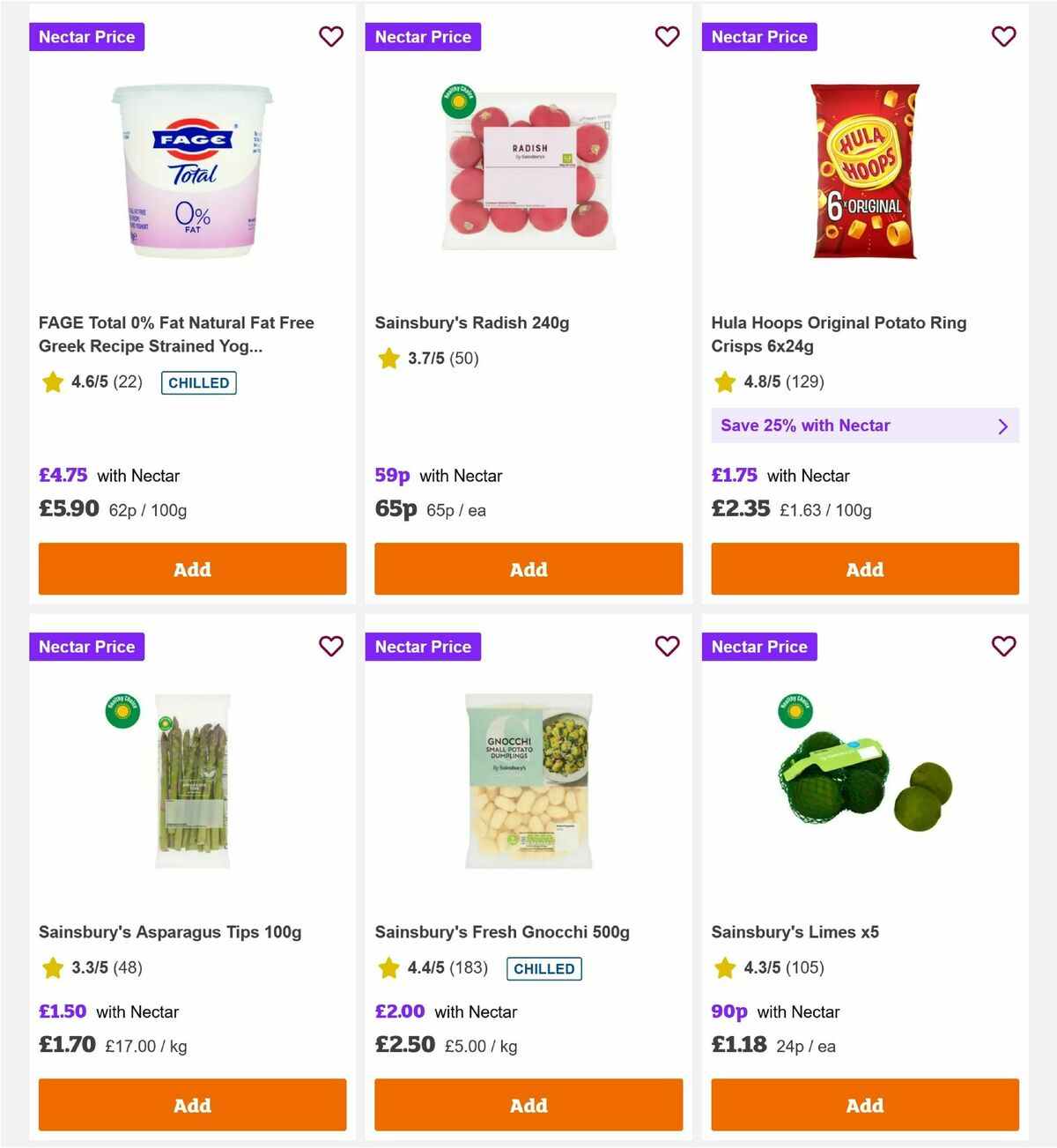 Sainsbury's Offers from 7 November