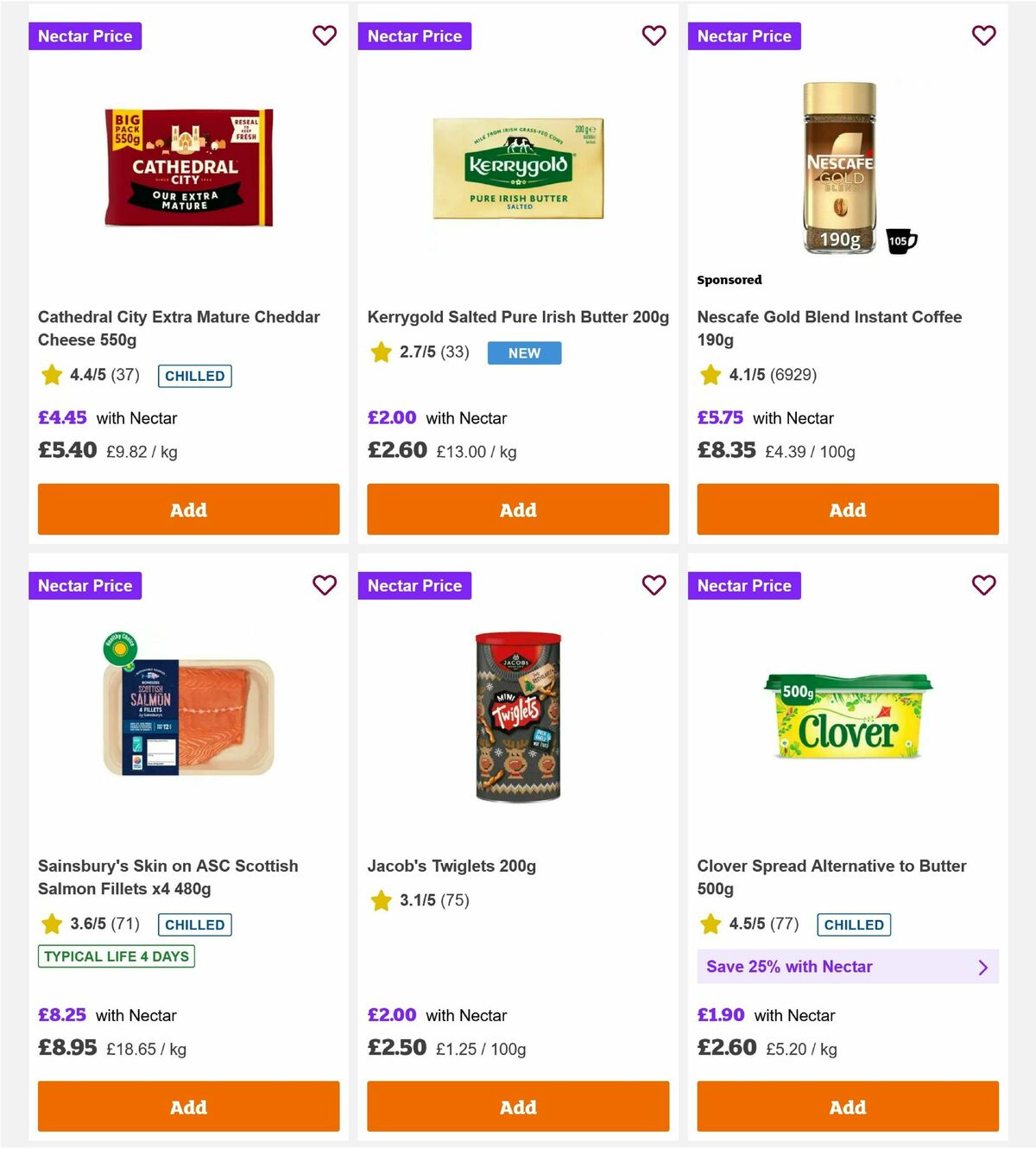 Sainsbury's Offers from 7 November