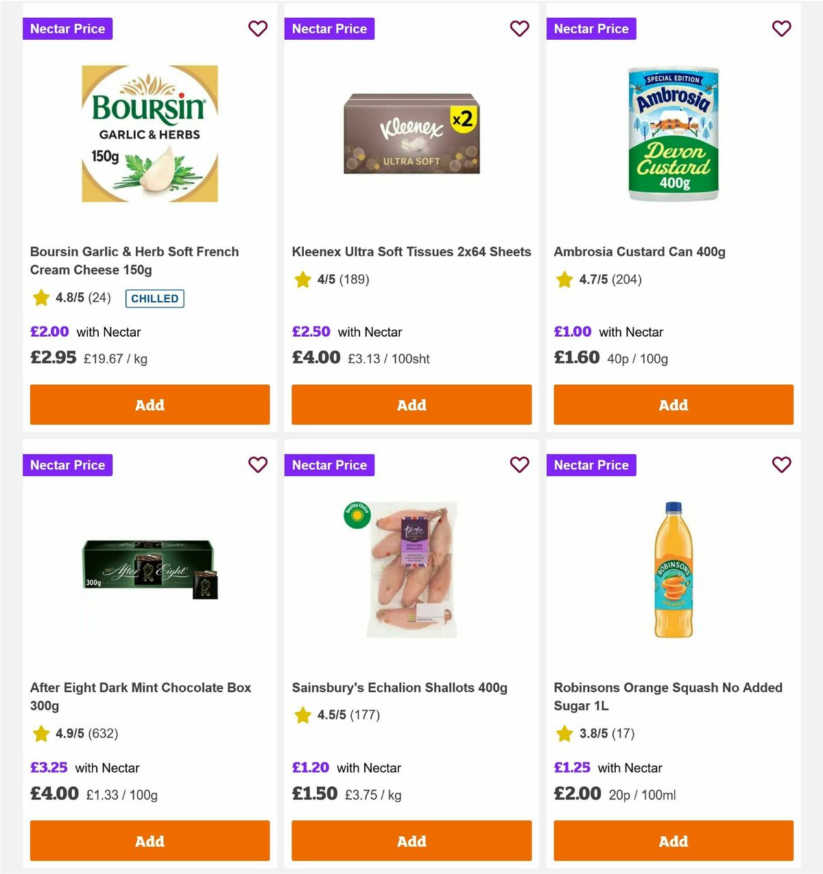 Sainsbury's Offers from 7 November