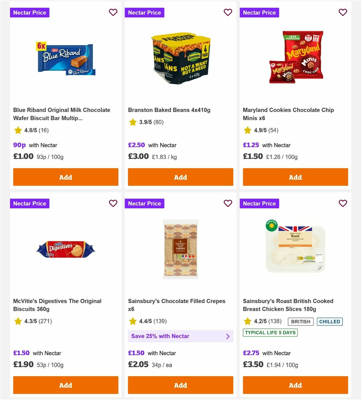 Sainsbury's Offers from 7 November