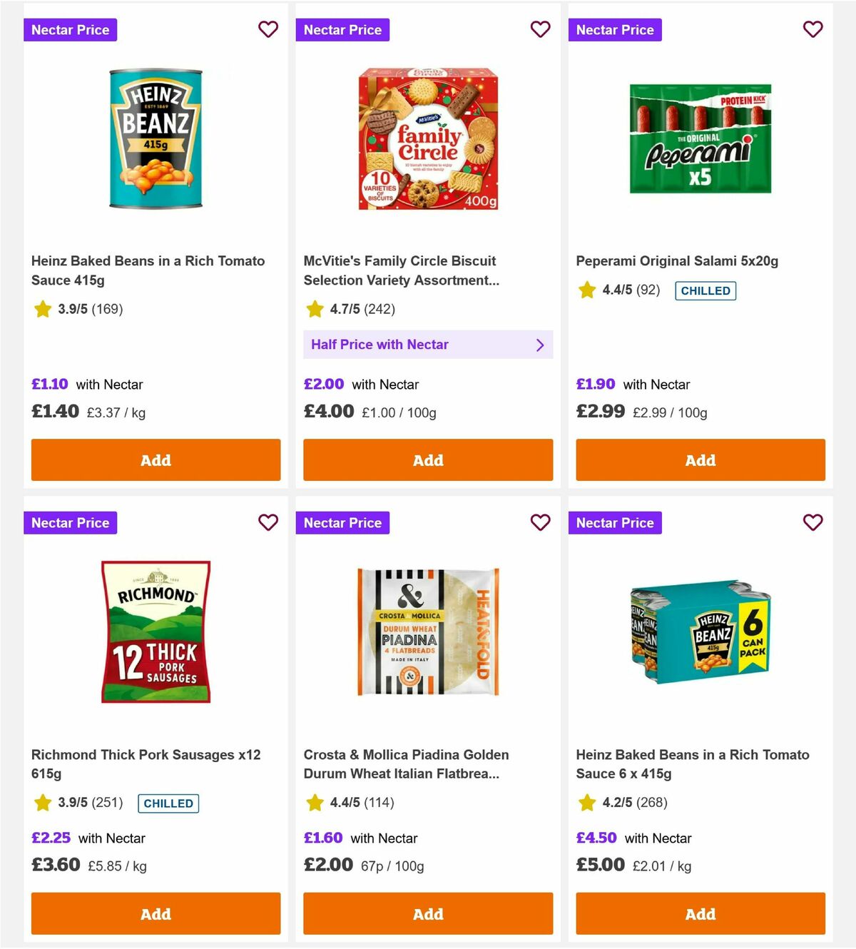 Sainsbury's Offers from 7 November