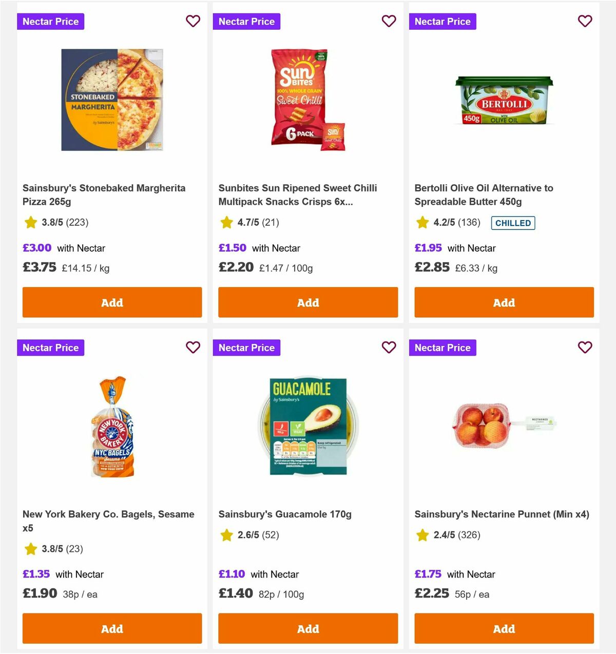 Sainsbury's Offers from 7 November