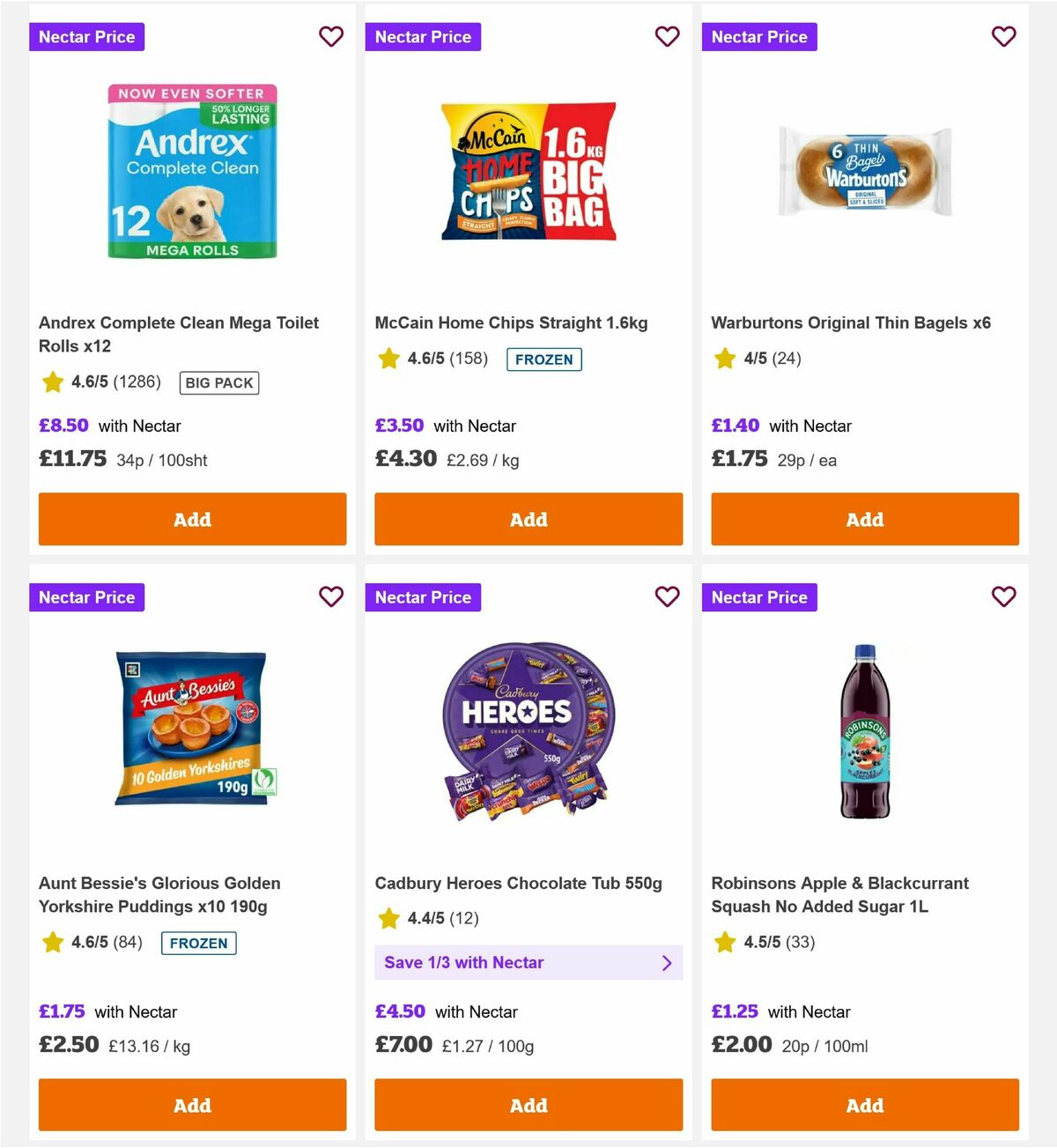 Sainsbury's Offers from 7 November