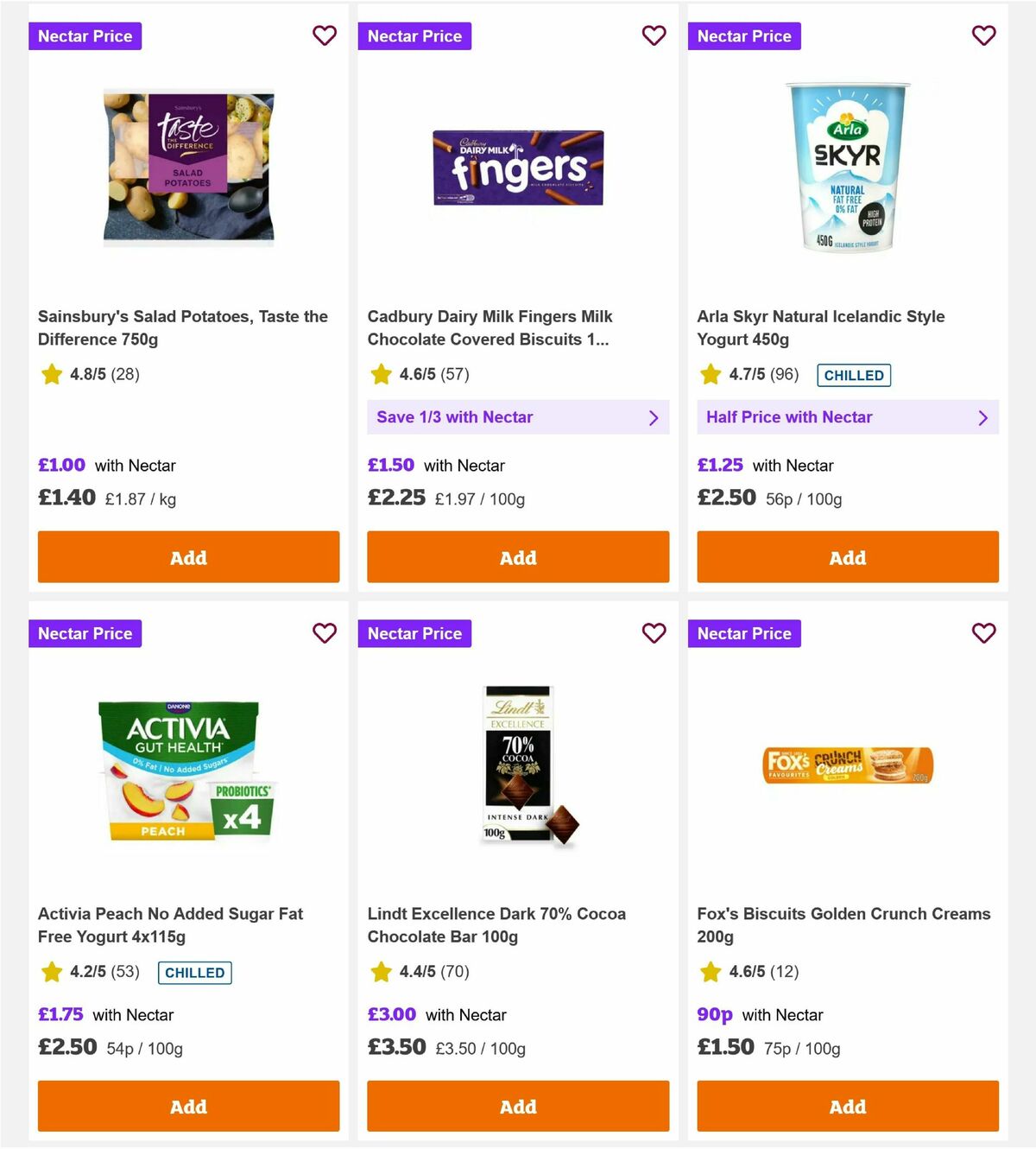Sainsbury's Offers from 7 November